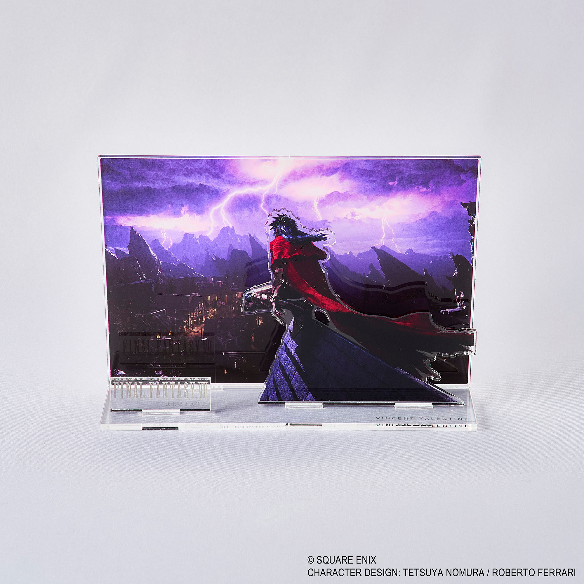 "Final Fantasy VII Rebirth" Acrylic Diorama Key Art Vincent