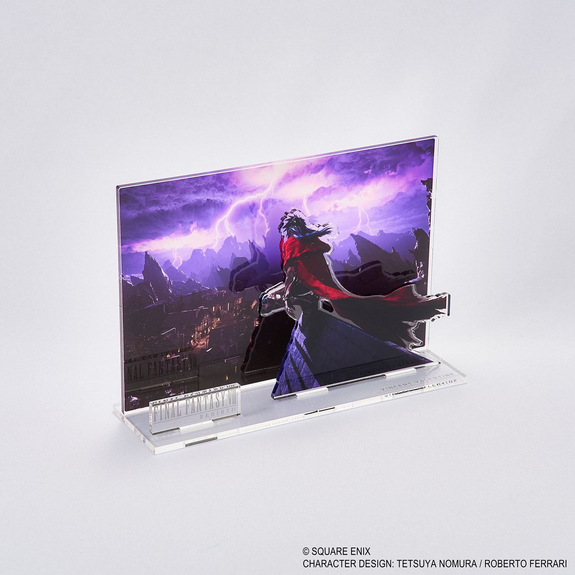 "Final Fantasy VII Rebirth" Acrylic Diorama Key Art Vincent