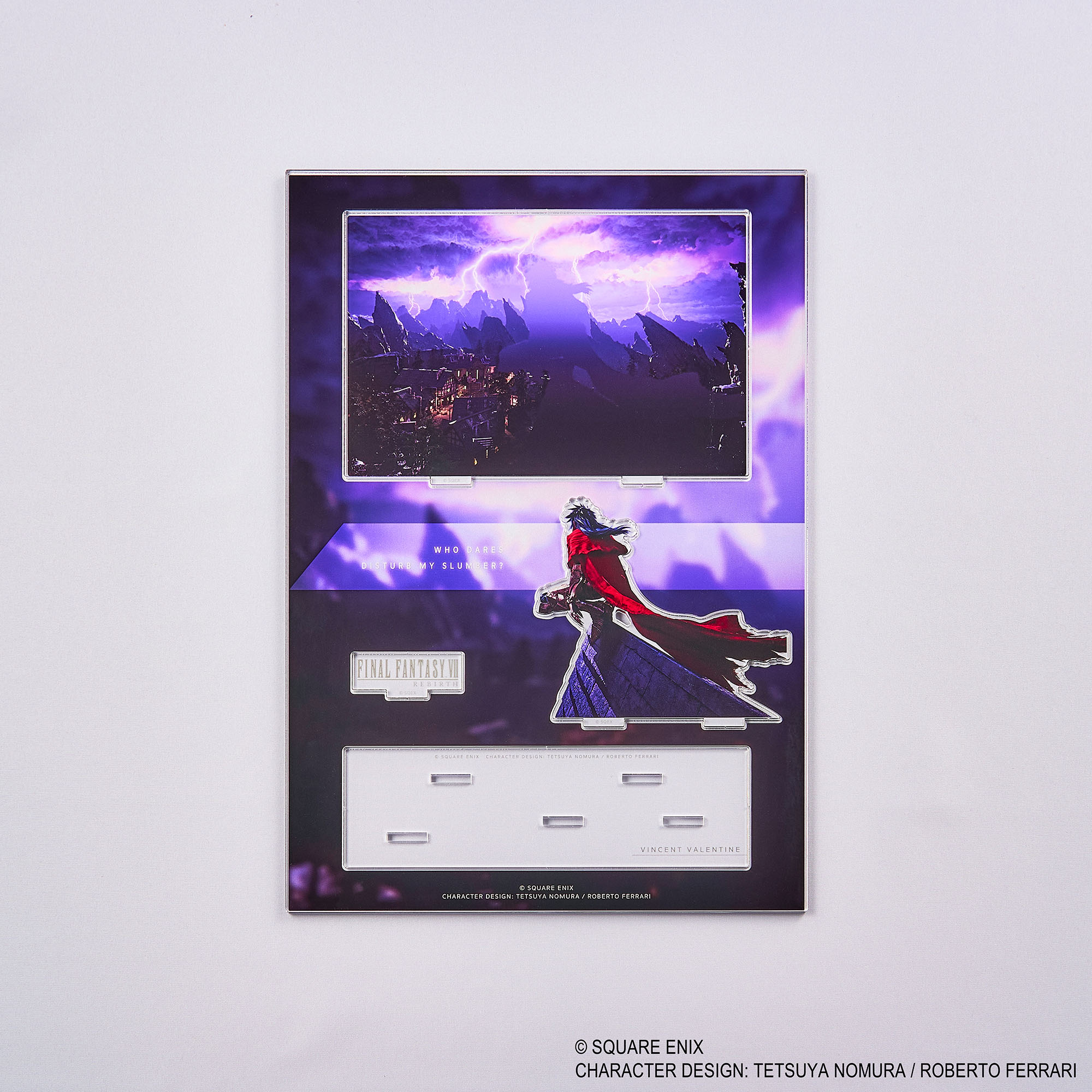 "Final Fantasy VII Rebirth" Acrylic Diorama Key Art Vincent