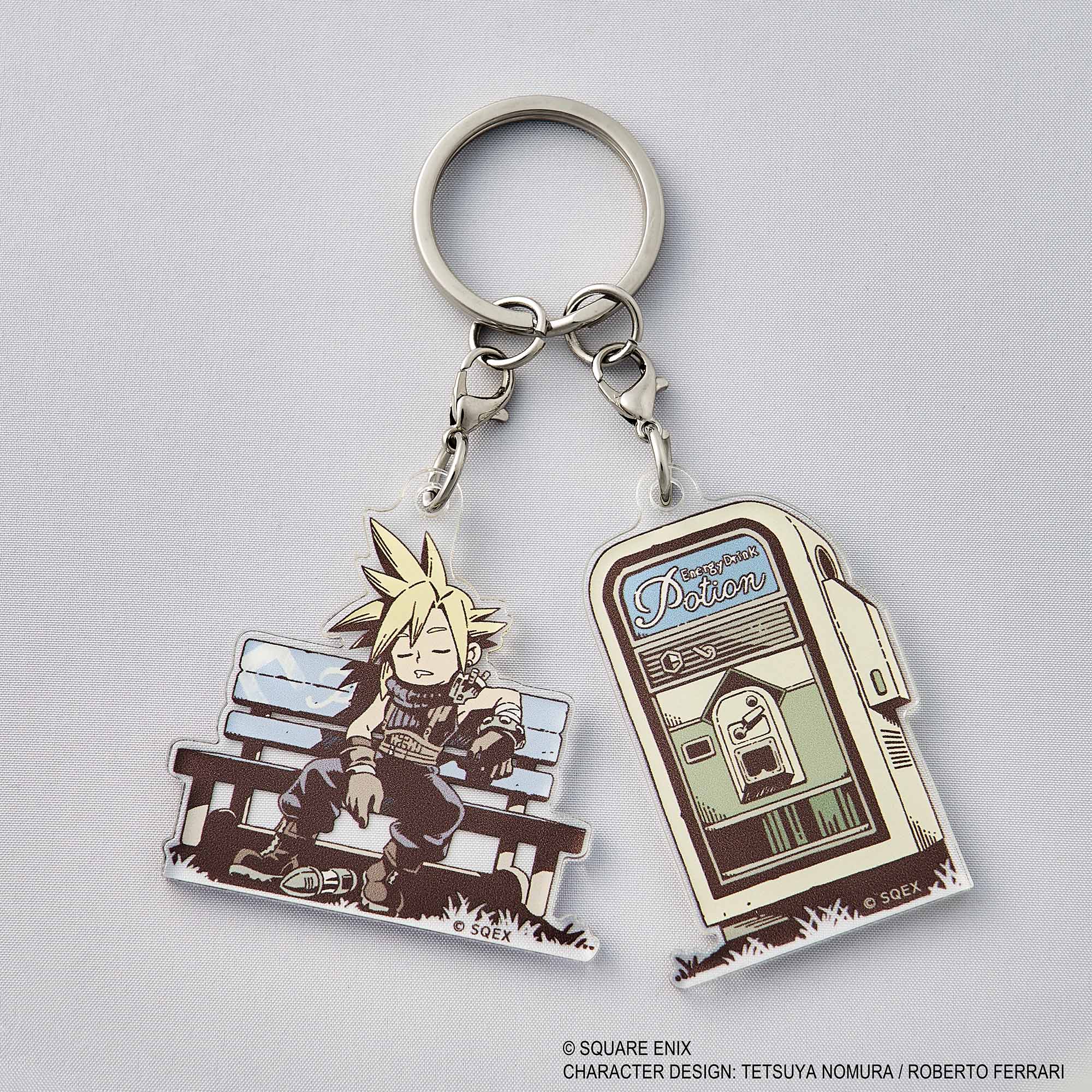 "Final Fantasy VII Rebirth" Acrylic Key Chain Utatane Cloud
