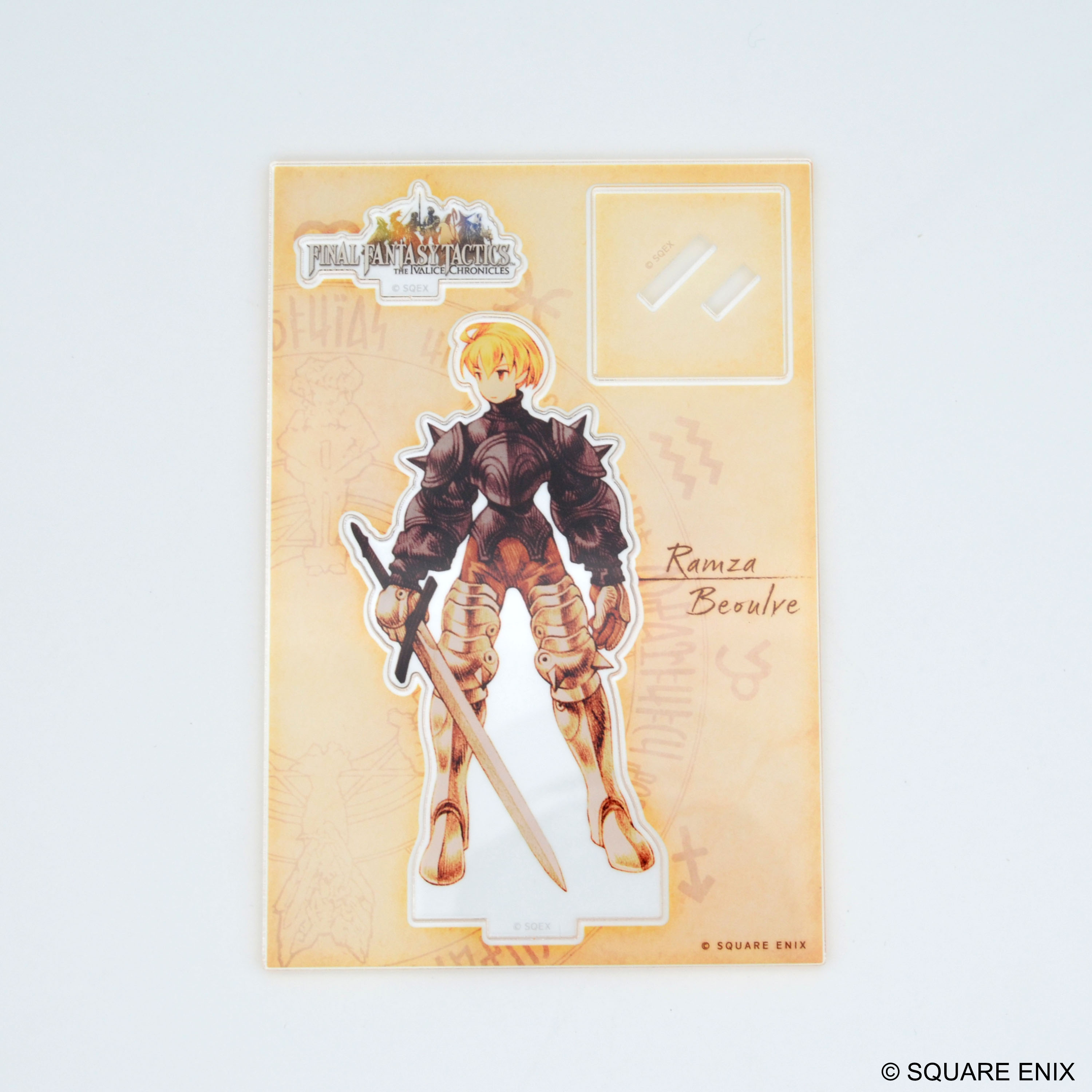 "Final Fantasy Tactics" Acrylic Stand Swordsman Ramza Beoulve