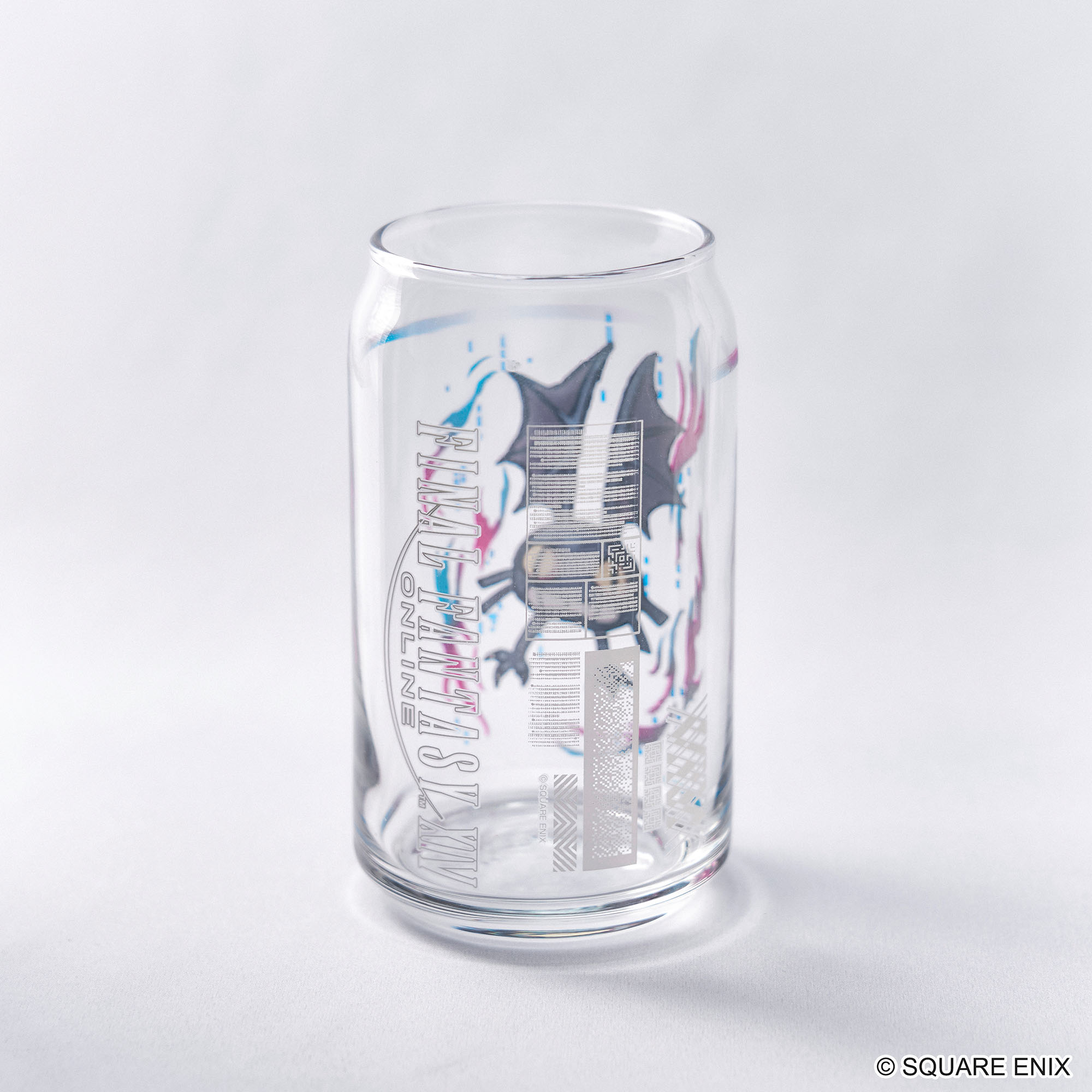 "Final Fantasy XIV" Energy Drink Can Style Glass Gimme Cat