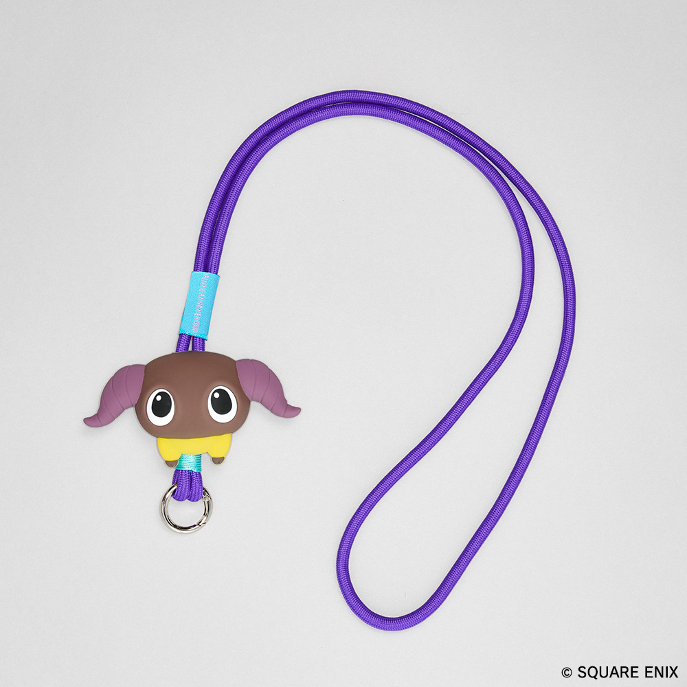 "Final Fantasy XIV" Neck Strap with Mascot Yan