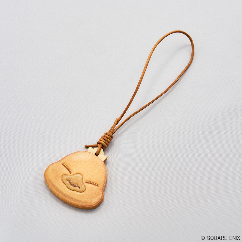 "Final Fantasy XIV" Fake Leather Charm Fat Chocobo Cookie