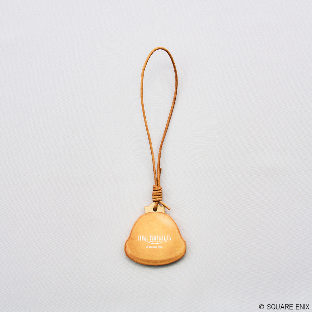 "Final Fantasy XIV" Fake Leather Charm Fat Chocobo Cookie