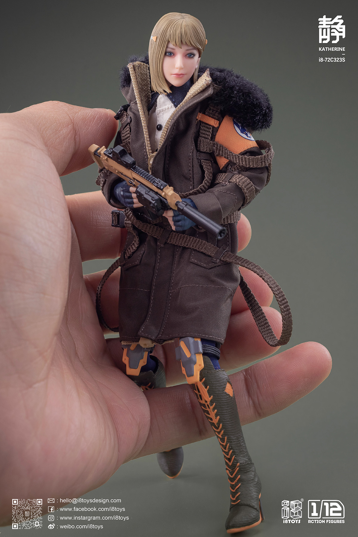 [Pre-order] i8TOYS SERENE HOUND SERIES I8-72C323S KATHERINE 1/12 SCALE ACTION FIGURE DELUXE VERSION