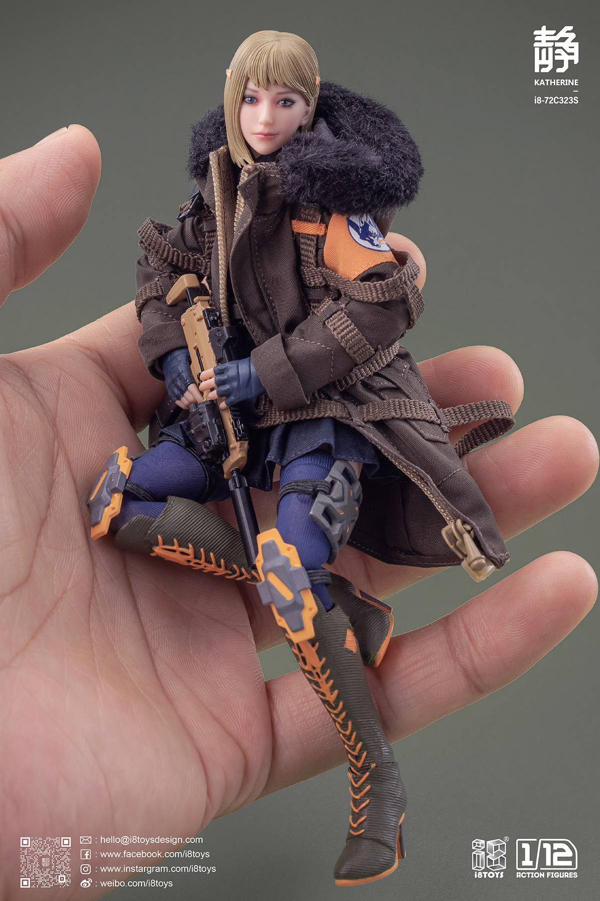 [Pre-order] i8TOYS SERENE HOUND SERIES I8-72C323S KATHERINE 1/12 SCALE ACTION FIGURE DELUXE VERSION