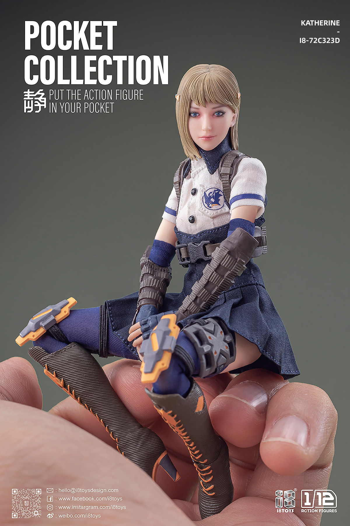 [Pre-order] i8TOYS SERENE HOUND SERIES I8-72C323S KATHERINE 1/12 SCALE ACTION FIGURE DELUXE VERSION