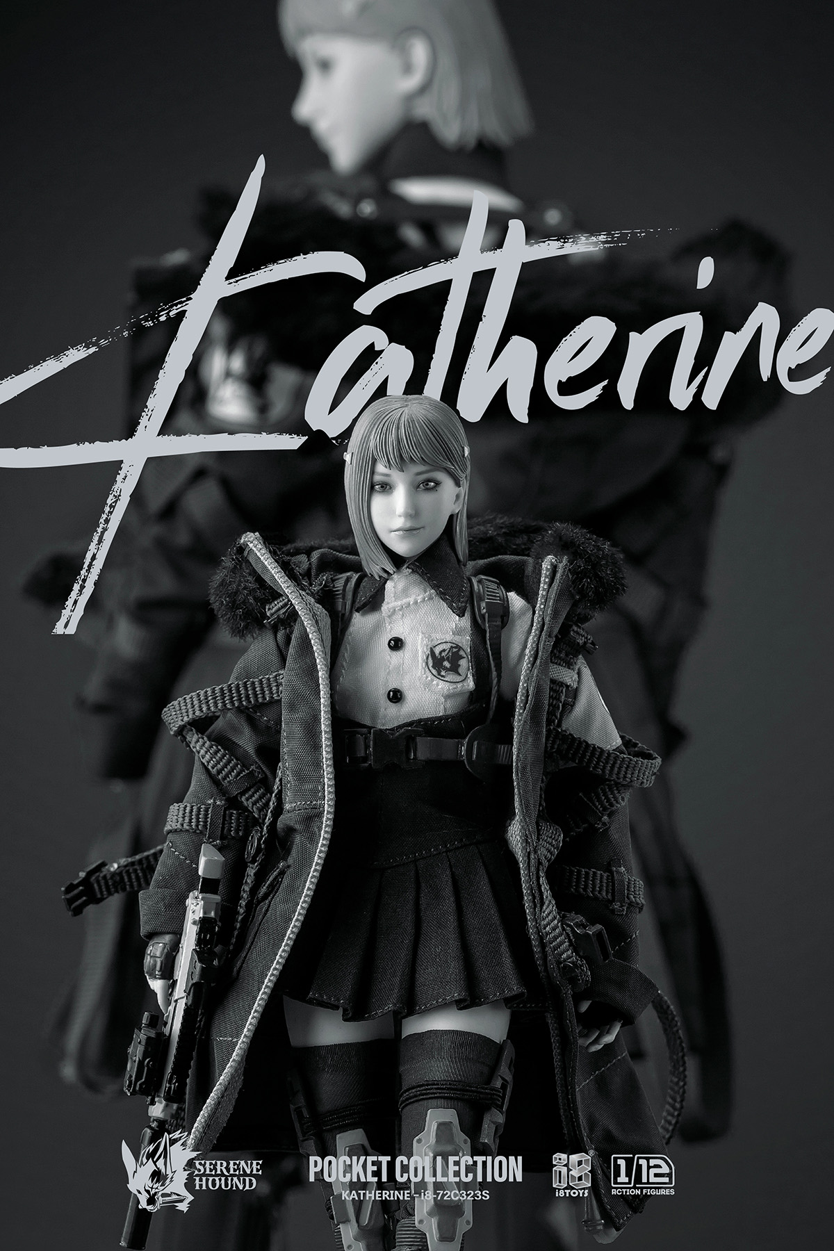 [Pre-order] i8TOYS SERENE HOUND SERIES I8-72C323S KATHERINE 1/12 SCALE ACTION FIGURE DELUXE VERSION