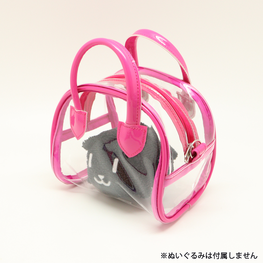 Boston Style Clear Nui Pouch Pink