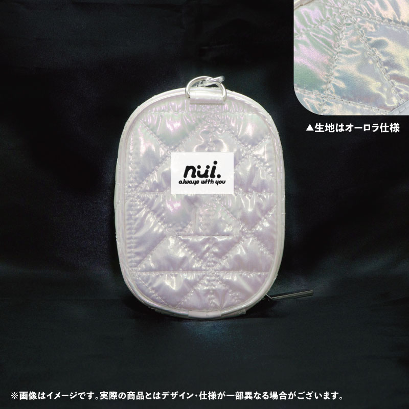 nui. Quilting Nui Pouch Aurora White