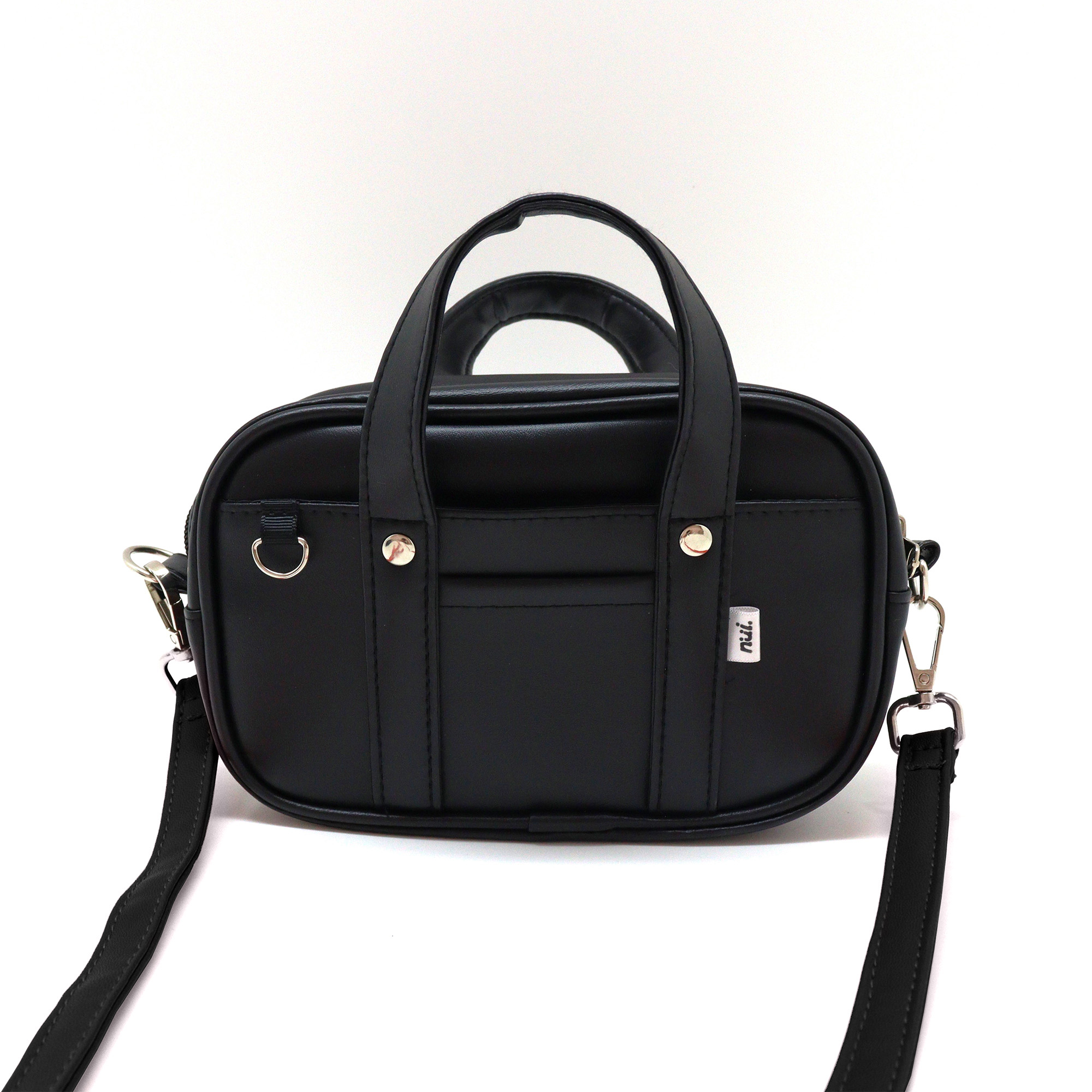 nui. School Bag Style Pouch Black