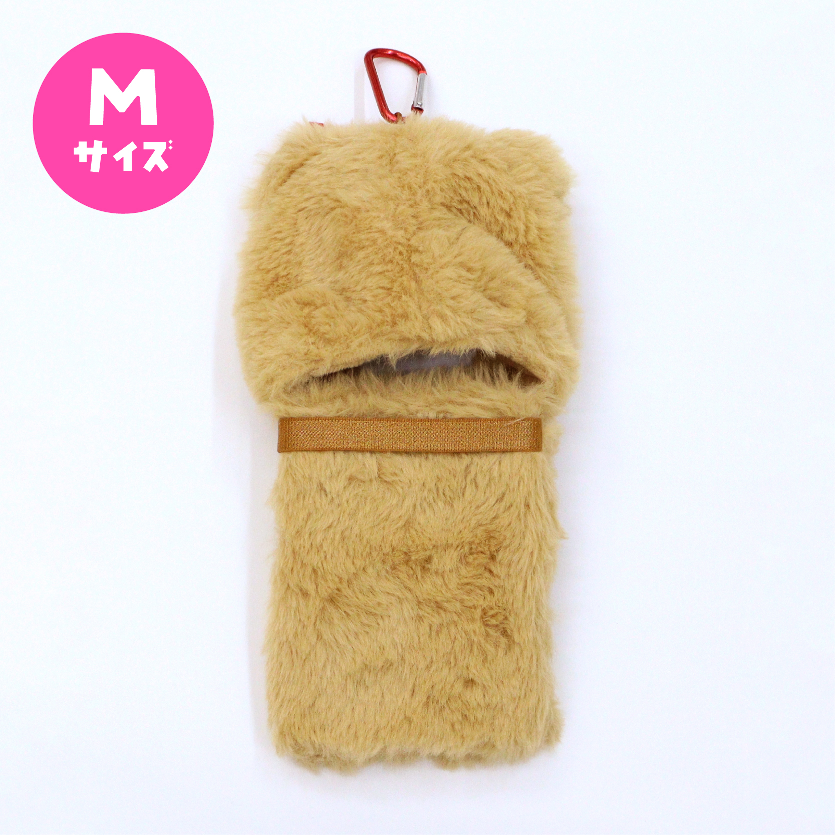 nui. Hug Plush Trading Card Case M Size Brown Bear Ver.