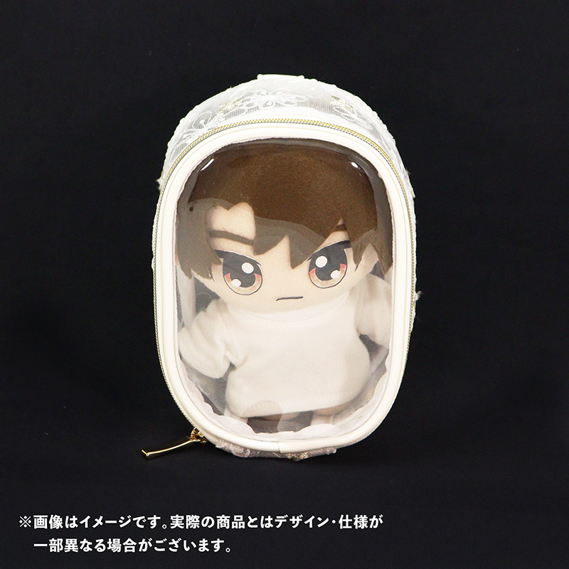 nui. Sheer Lace Nui Pouch White