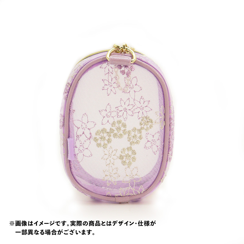 nui. Sheer Lace Nui Pouch Purple