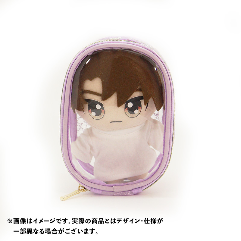 nui. Sheer Lace Nui Pouch Purple