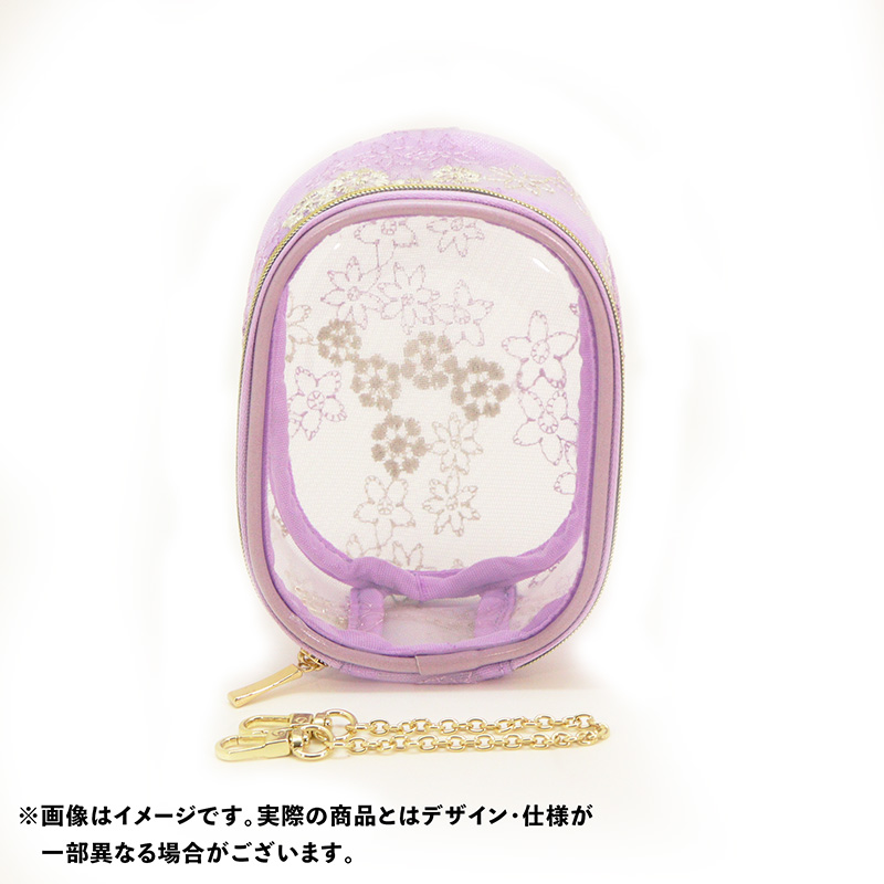 nui. Sheer Lace Nui Pouch Purple