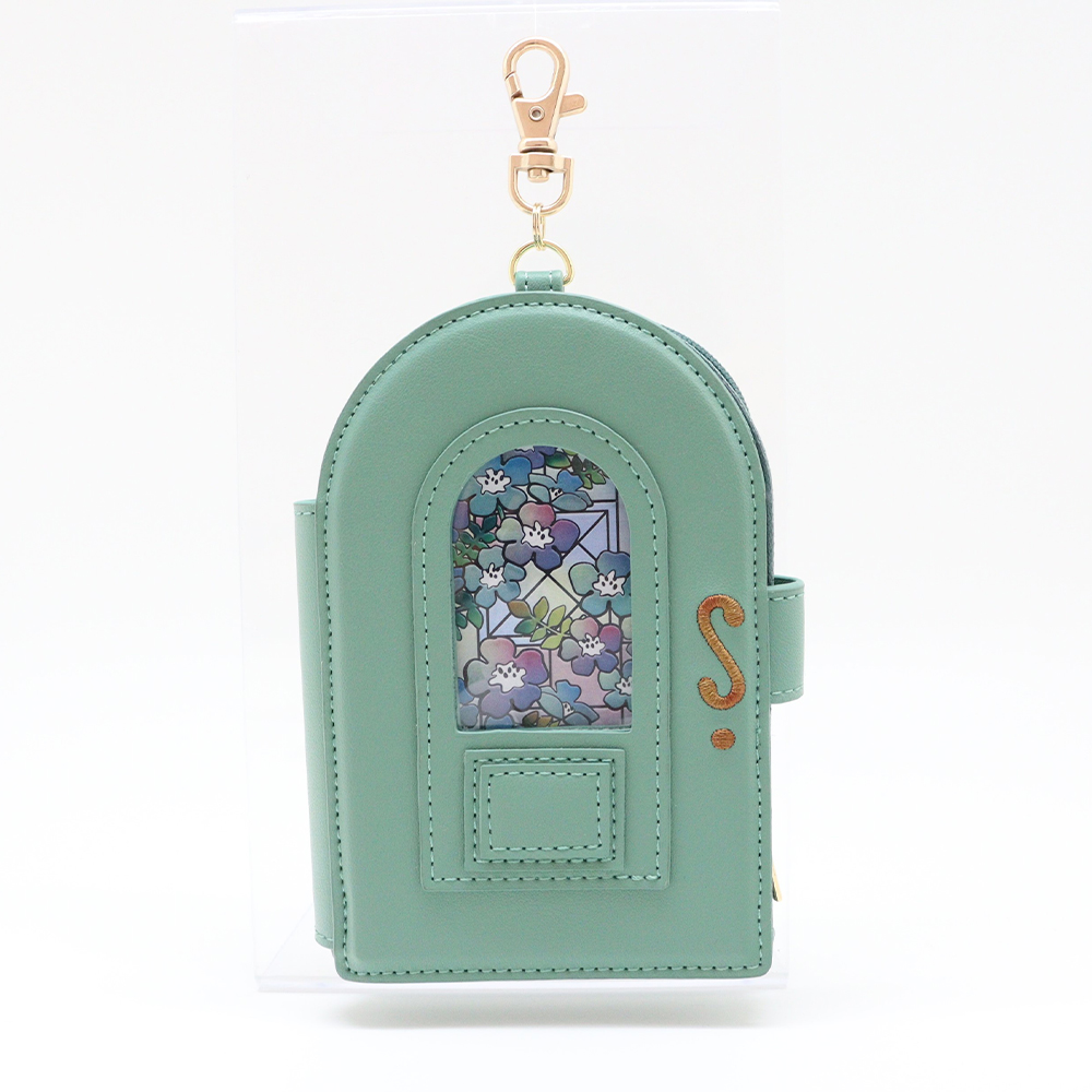 Acrylic Stand Case Door Mint Green