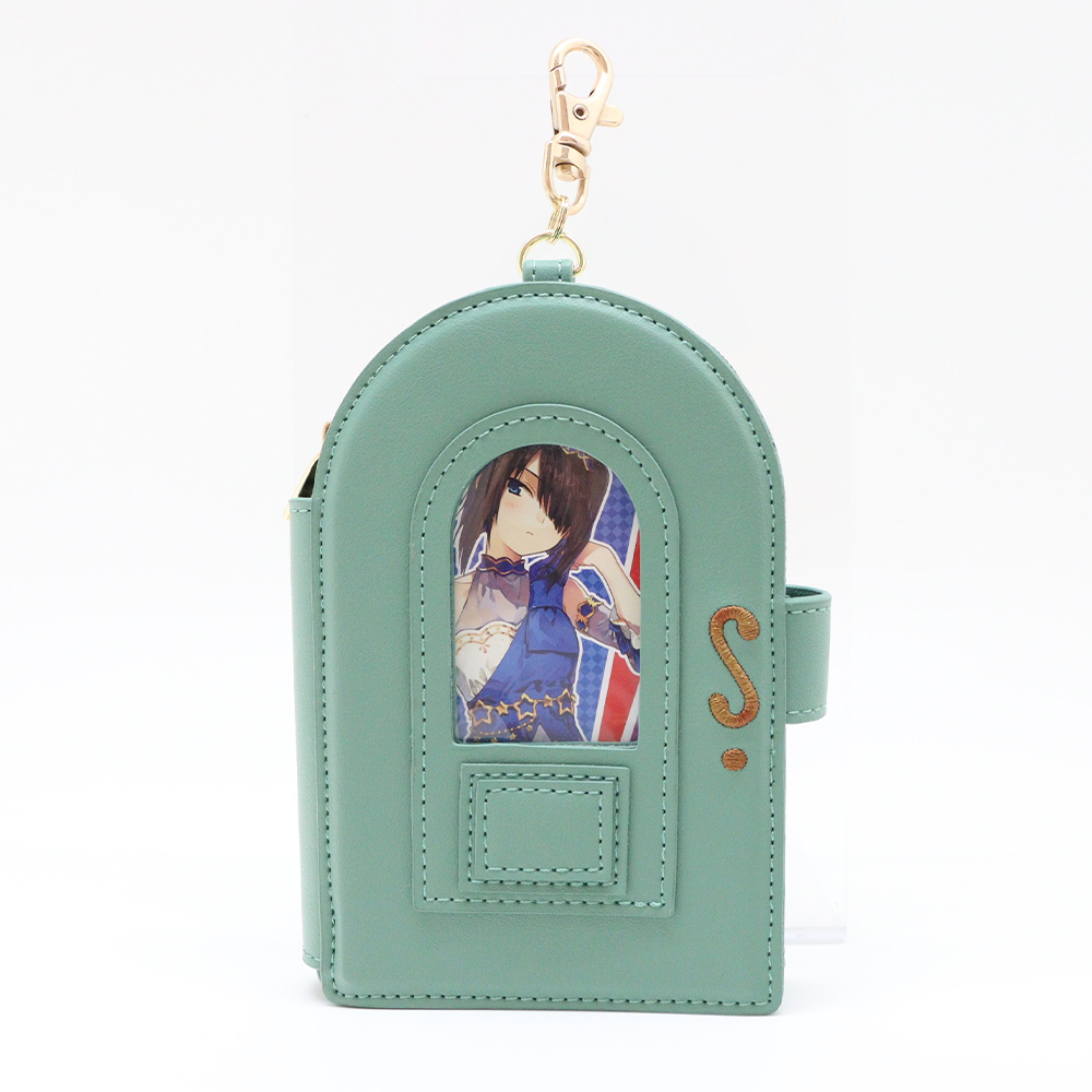 Acrylic Stand Case Door Mint Green