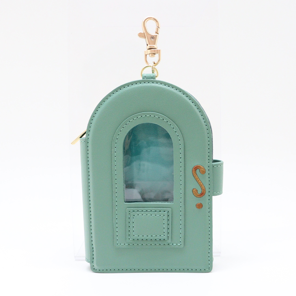 Acrylic Stand Case Door Mint Green