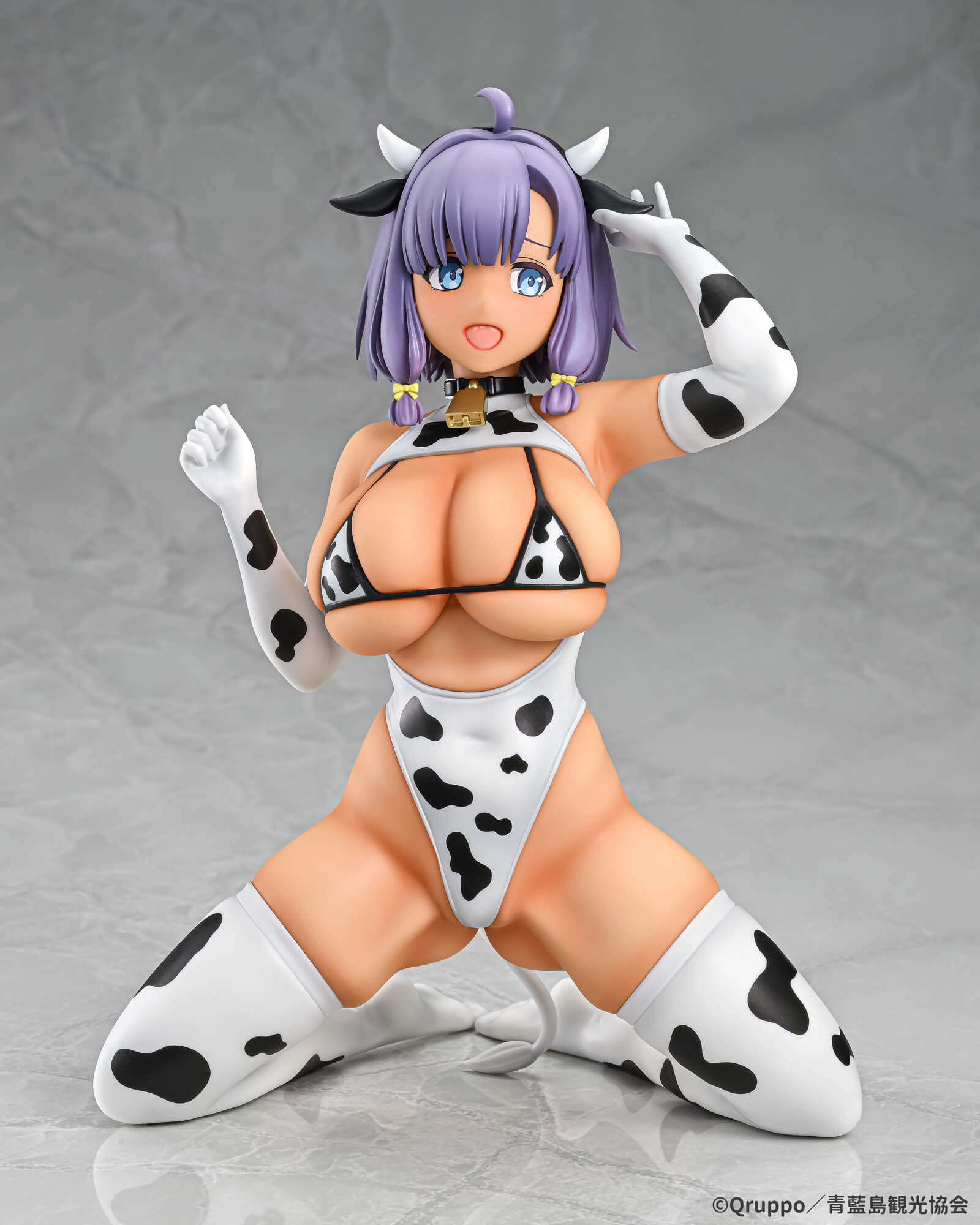 "Nukitashi THE ANIMATION" Hotori Misaki Cow Print Costume Sunburn Ver.