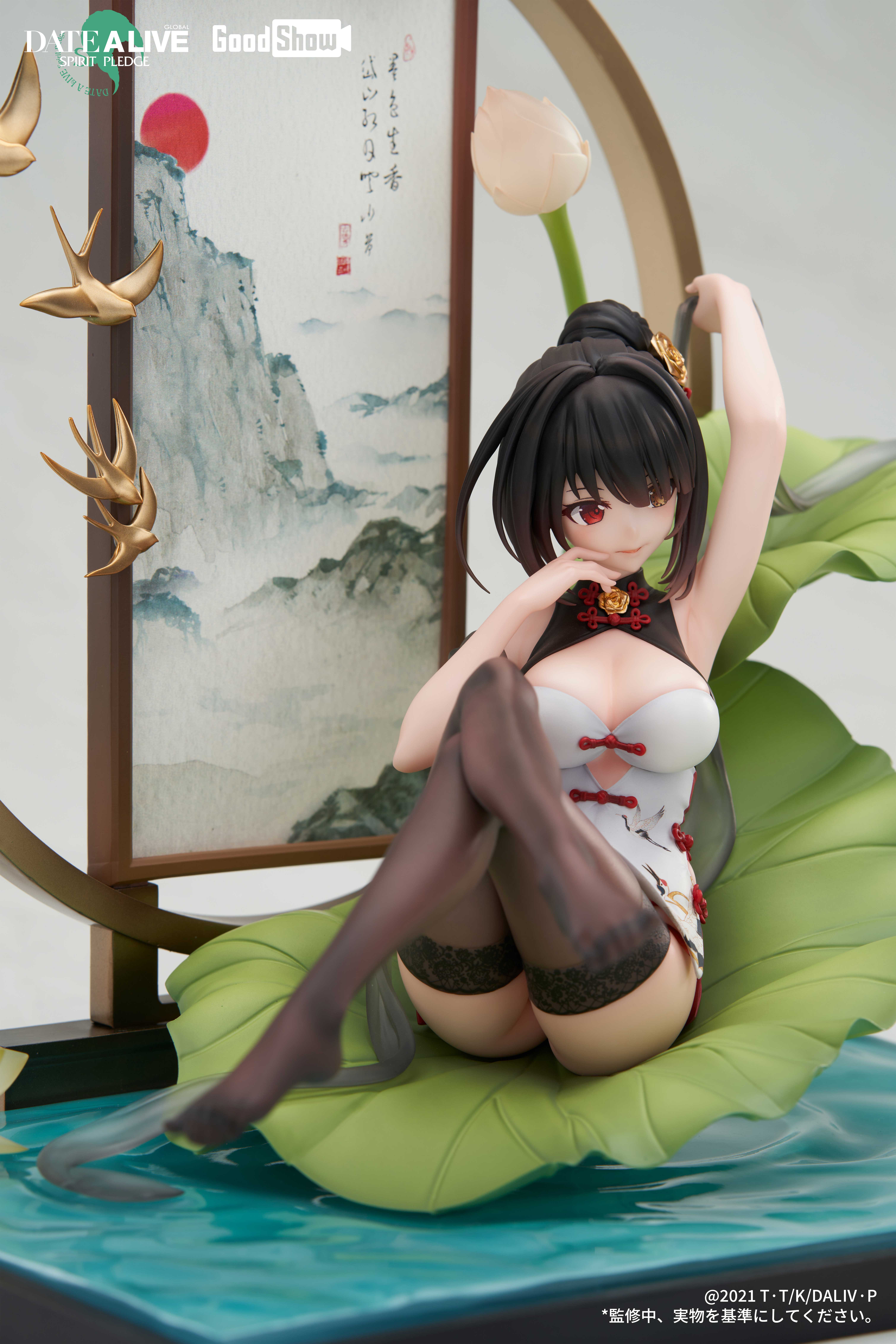 [Pre-order] "Date A Live: Spirit Pledge" Tokisaki Kurumi Black Color China Dress Ver. - 1/7 Scale Figure
