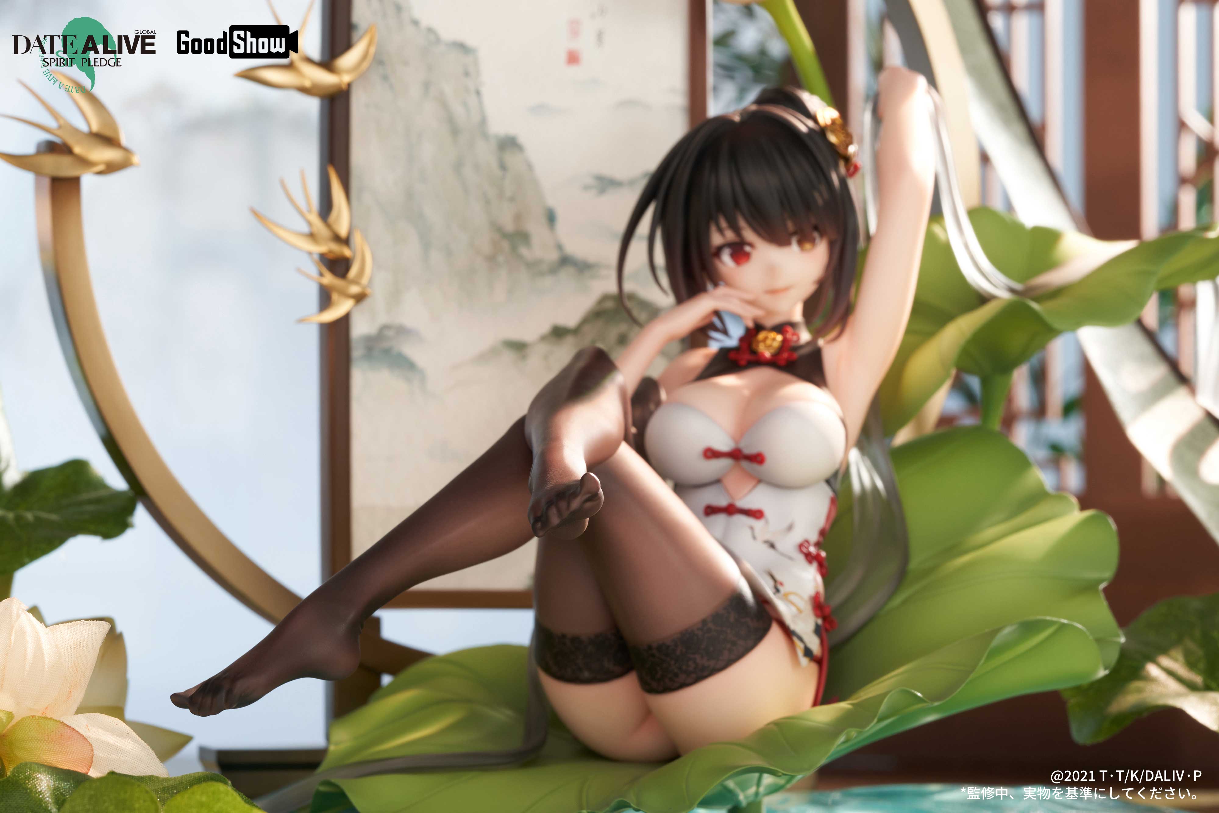 [Pre-order] "Date A Live: Spirit Pledge" Tokisaki Kurumi Black Color China Dress Ver. - 1/7 Scale Figure