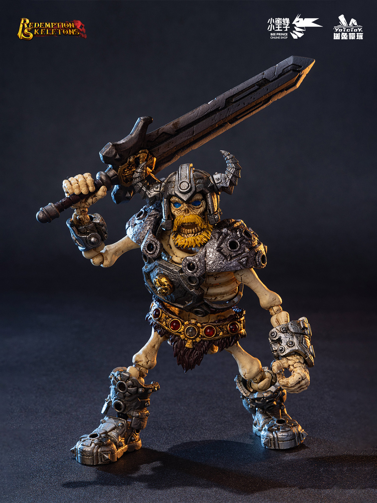 YOTOTOY YTSS-004 SKULL BERSERKER 1/12 SCALE ACTION FIGURE