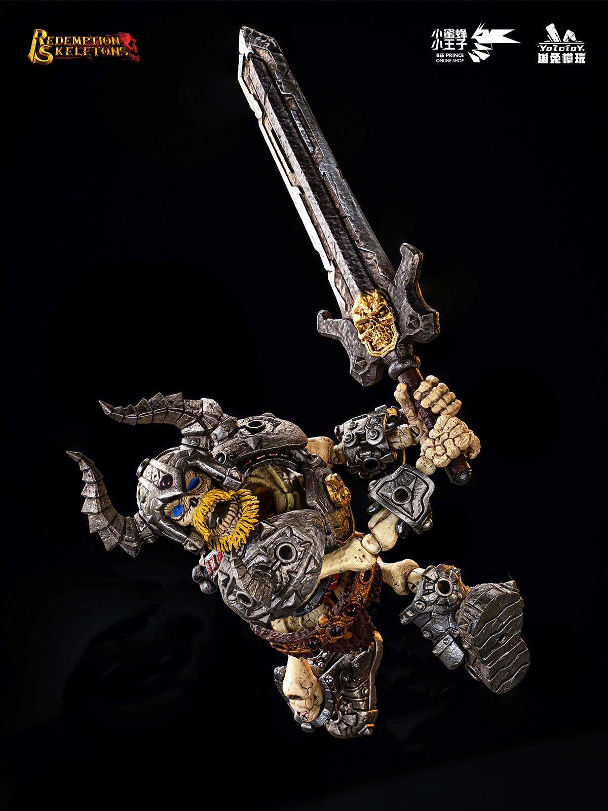YOTOTOY YTSS-004 SKULL BERSERKER 1/12 SCALE ACTION FIGURE