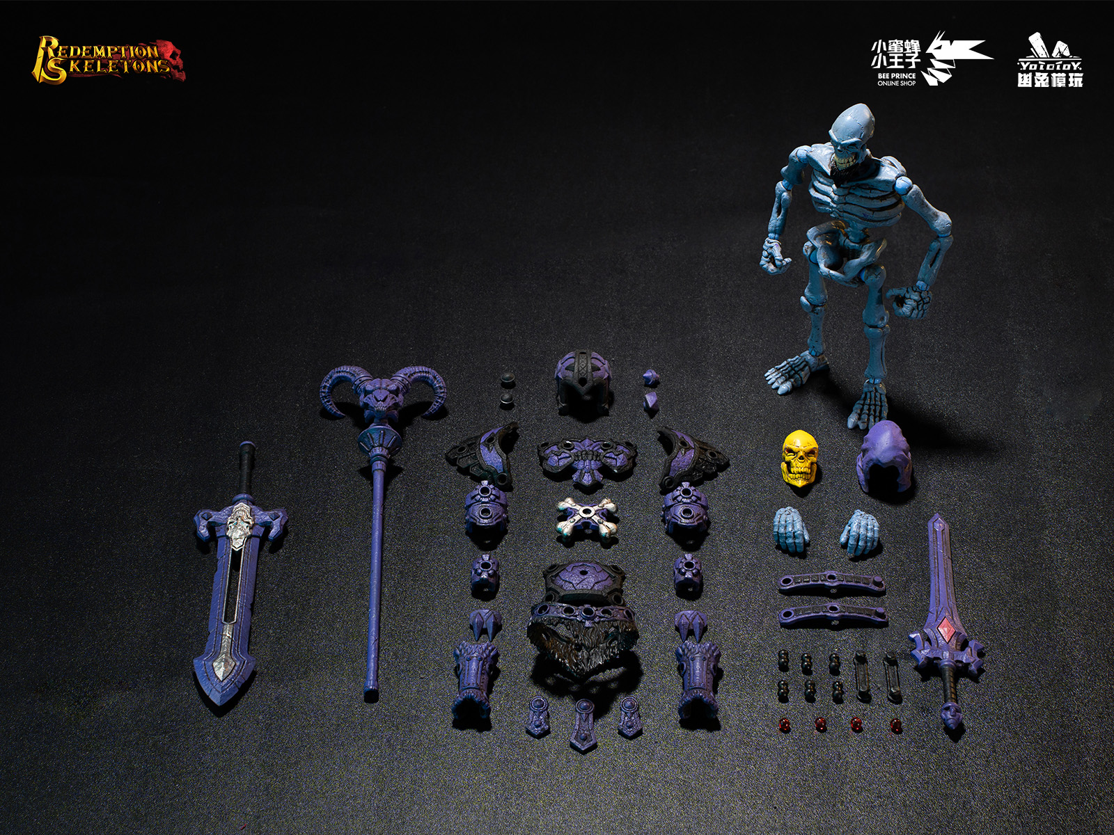 YOTOTOY YTSS-005 SKULL SUMMONER 1/12 SCALE ACTION FIGURE