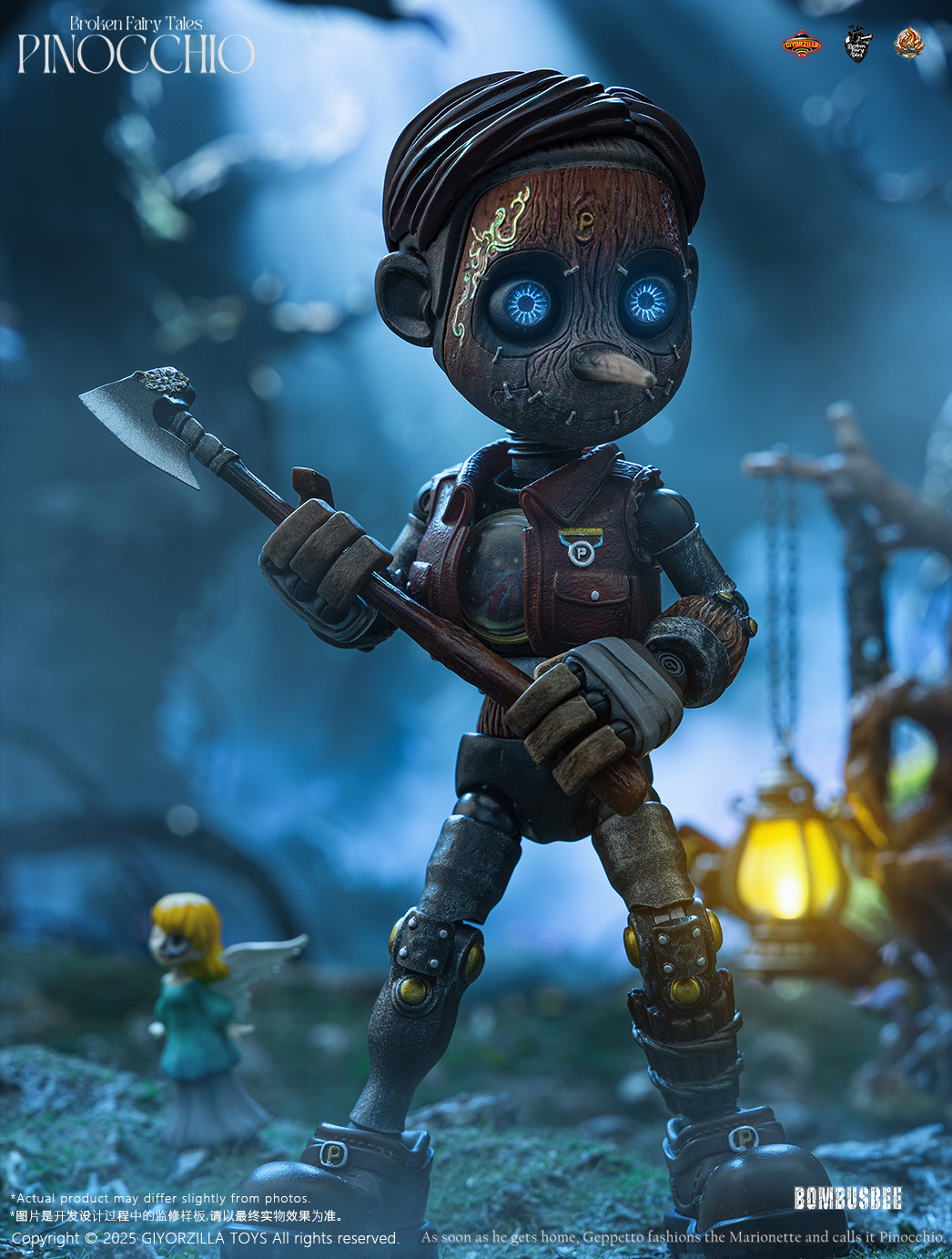 GIYORZILLA TOYS BROKEN FAIRY TALES PINOCCHIO 1/6 SCALE ACTION FIGURE