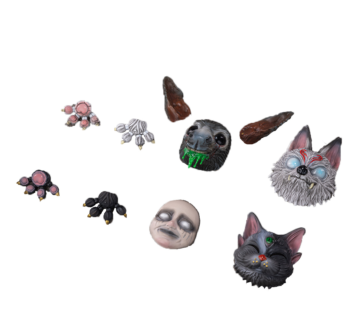 GIYORZILLA TOYS BROKEN FAIRY TALES PINOCCHIO 1/6 SCALE ACTION FIGURE MASK ACCESSORY PACK