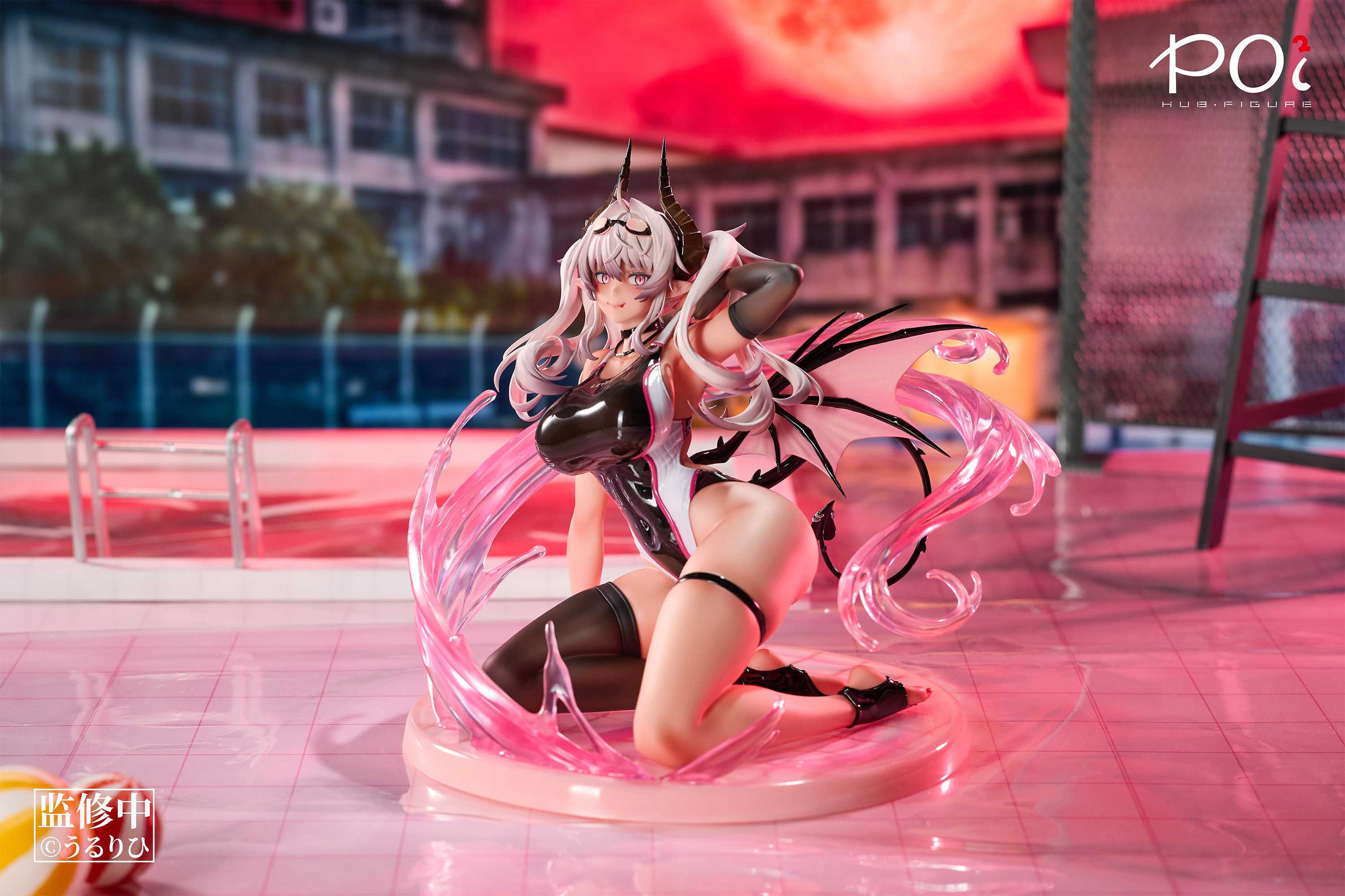 POI2HUB LEVIA OF THE SUCCUBUS ACADEMY SWIMMING CLUB 1/6 SCALE FIGURE DELUXE EDITION