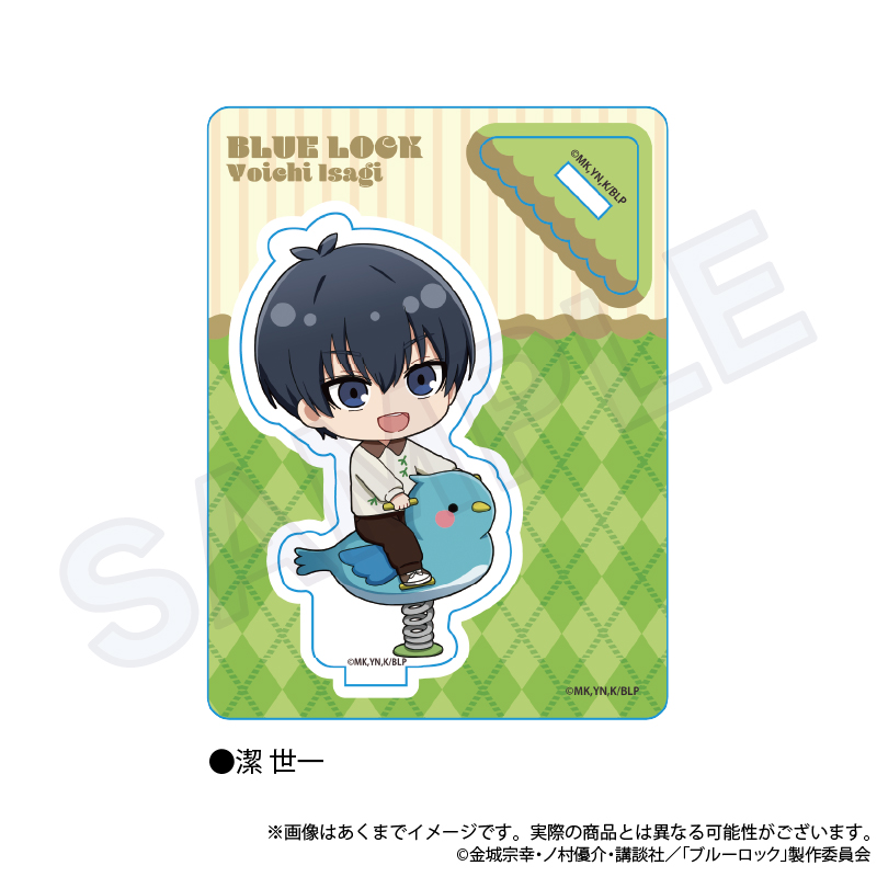 [Pre-order] "Blue Lock" Mini Character Stand Playground Equipment Ver. Isagi Yoichi