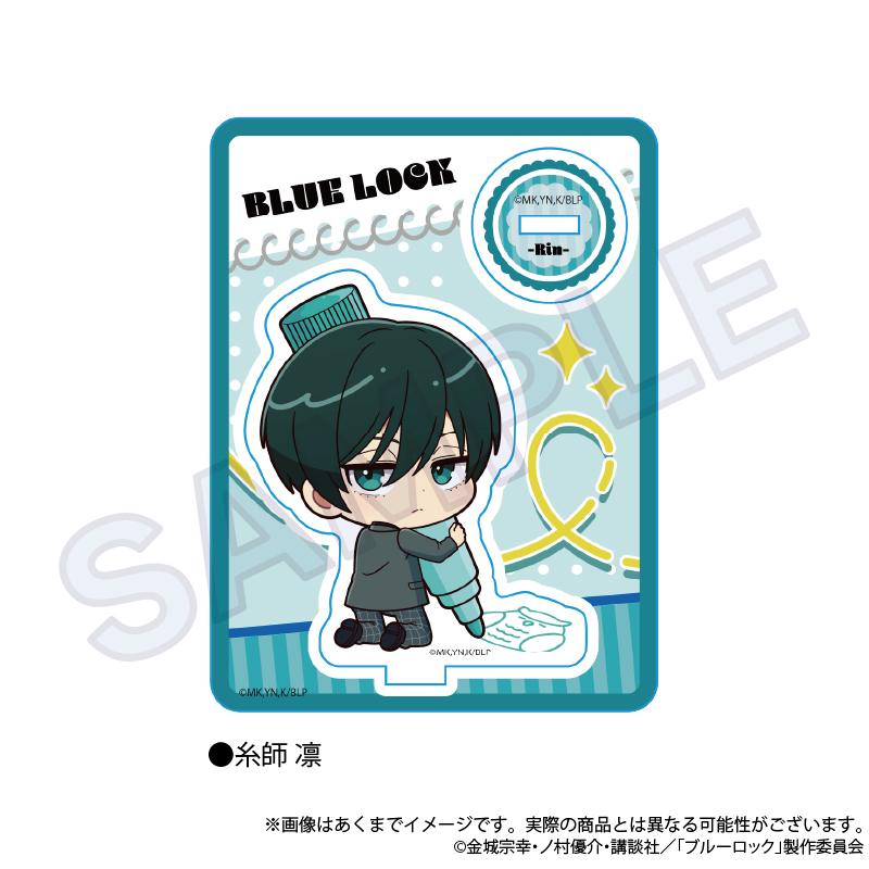 [Pre-order] "Blue Lock" Mini Character Stand Oekakiccho Ver. Itoshi Rin