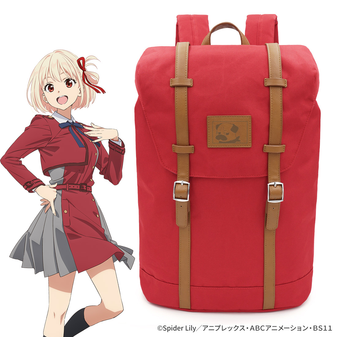 "Lycoris Recoil" Nishikigi Chisato Backpack