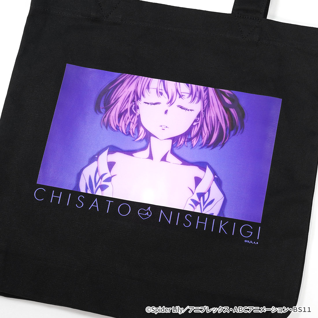 "Lycoris Recoil" ROOTOTE Collaboration Art Tote Bag Nishikigi Chisato
