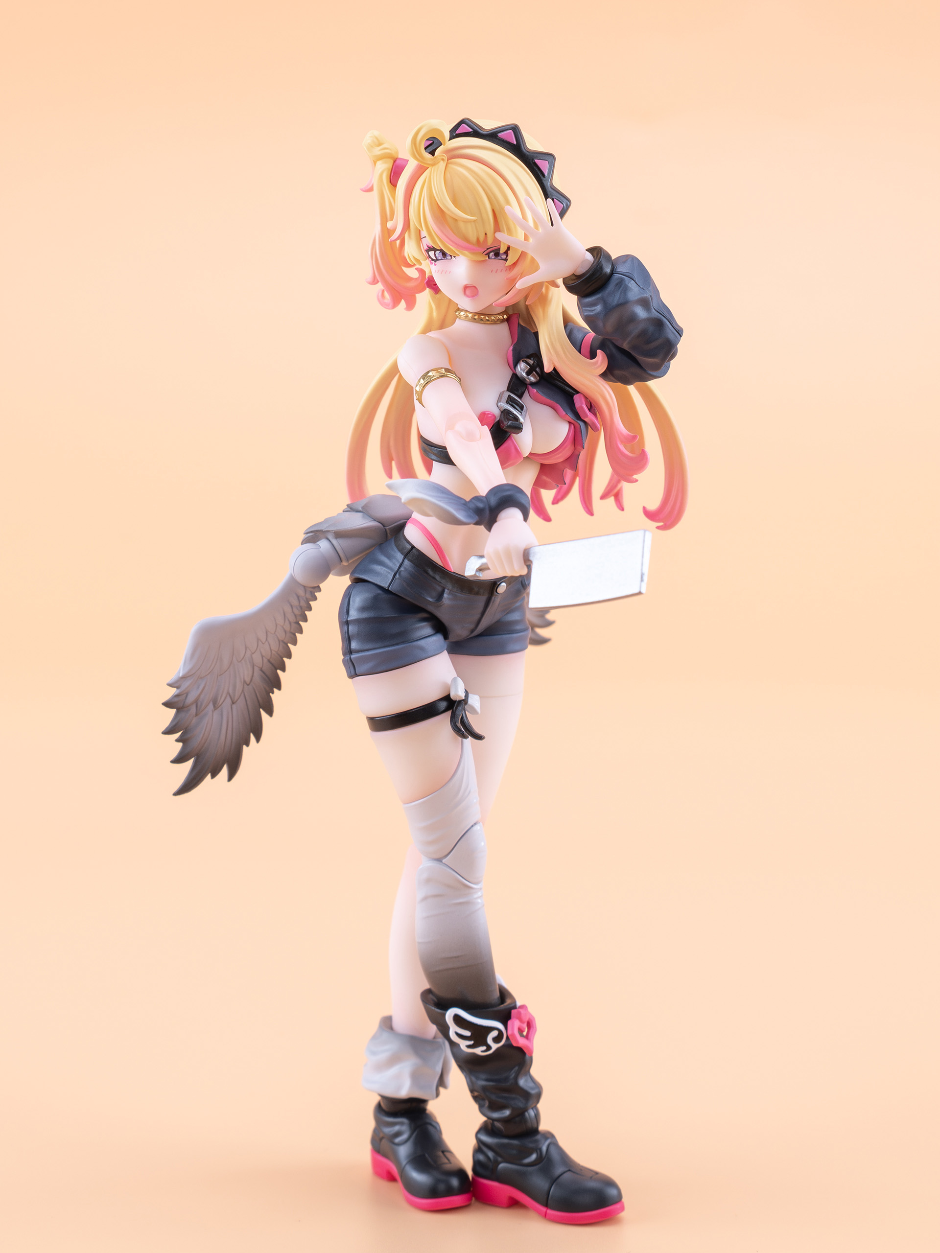 CIYUANJUXIANG(EXSSRION) DEMONIC MUSIC ANGEL HOSHIKAWA NECO 1/12 SCALE ACTION FIGURE (YELLOW HAIR VER.)