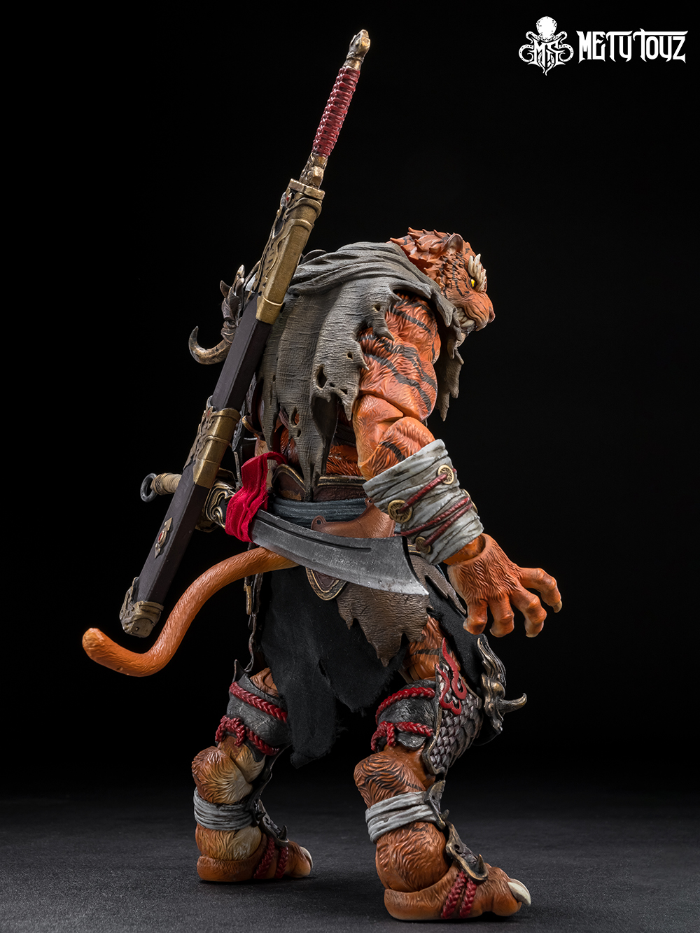 METY TOYZ ADVENTURER'S WORLD SERIES TIGER VANGUARD JINSHAN JUN 1/10 SCALE ACTION FIGURE