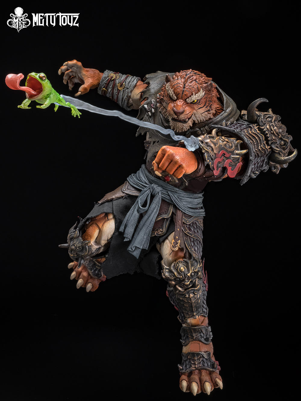 METY TOYZ ADVENTURER'S WORLD SERIES TIGER VANGUARD JINSHAN JUN 1/10 SCALE ACTION FIGURE