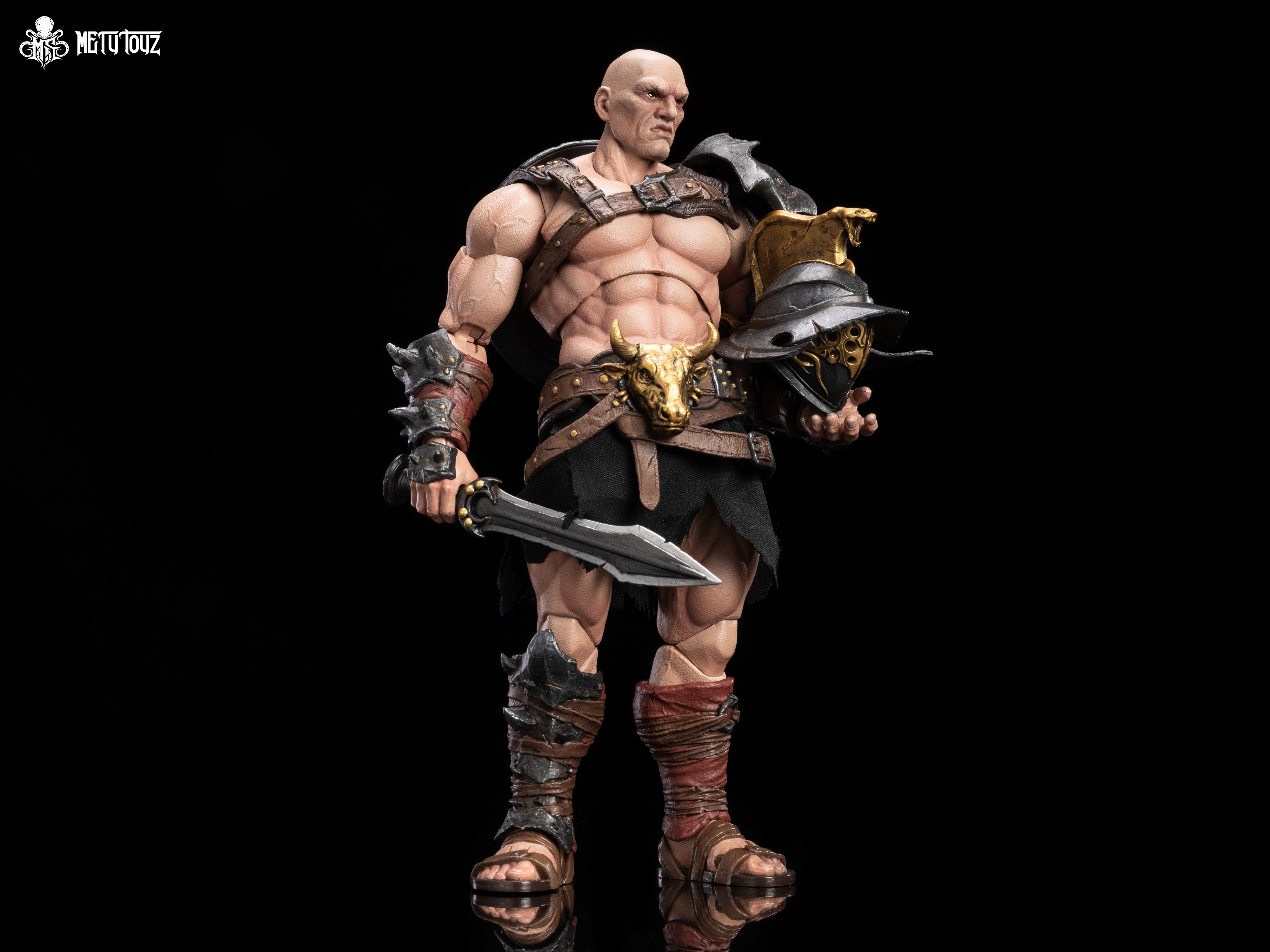 METY TOYZ GLADIATOR SERIES SPARTAN SLAYER BERSERKER 1/10 SCALE ACTION FIGURE
