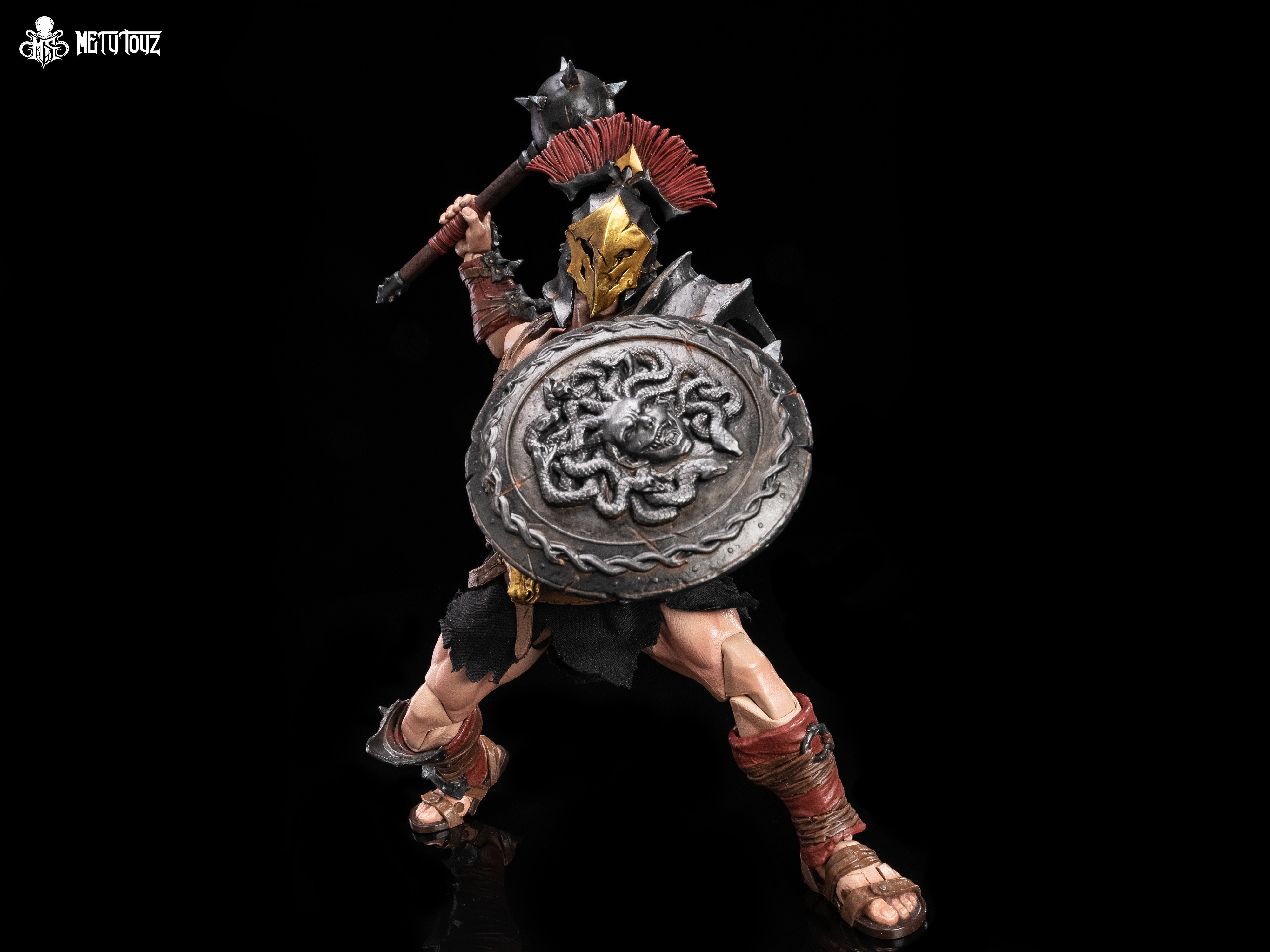 METY TOYZ GLADIATOR SERIES SPARTAN SLAYER BERSERKER 1/10 SCALE ACTION FIGURE