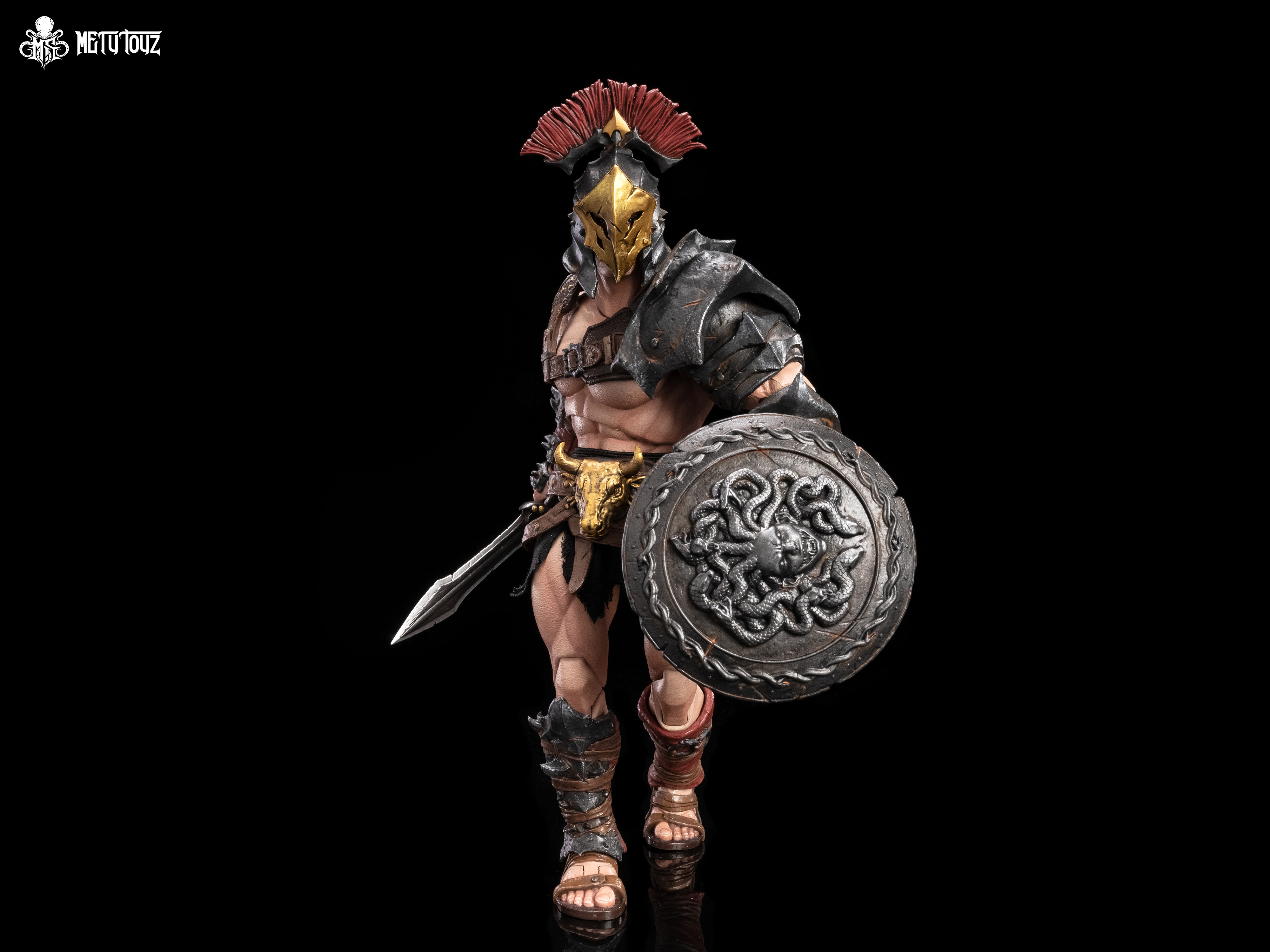 METY TOYZ GLADIATOR SERIES SPARTAN SLAYER BERSERKER 1/10 SCALE ACTION FIGURE