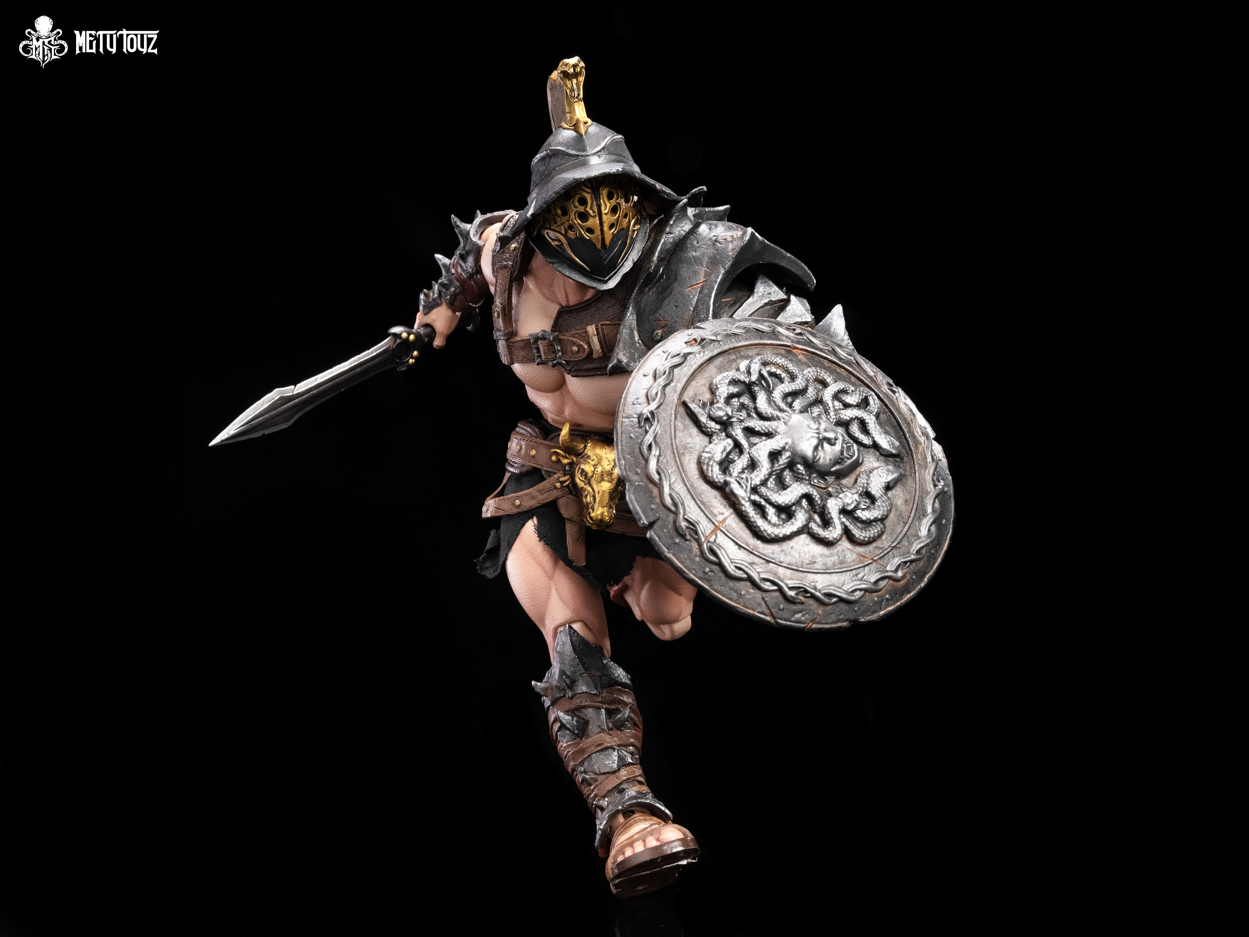 METY TOYZ GLADIATOR SERIES SPARTAN SLAYER BERSERKER 1/10 SCALE ACTION FIGURE