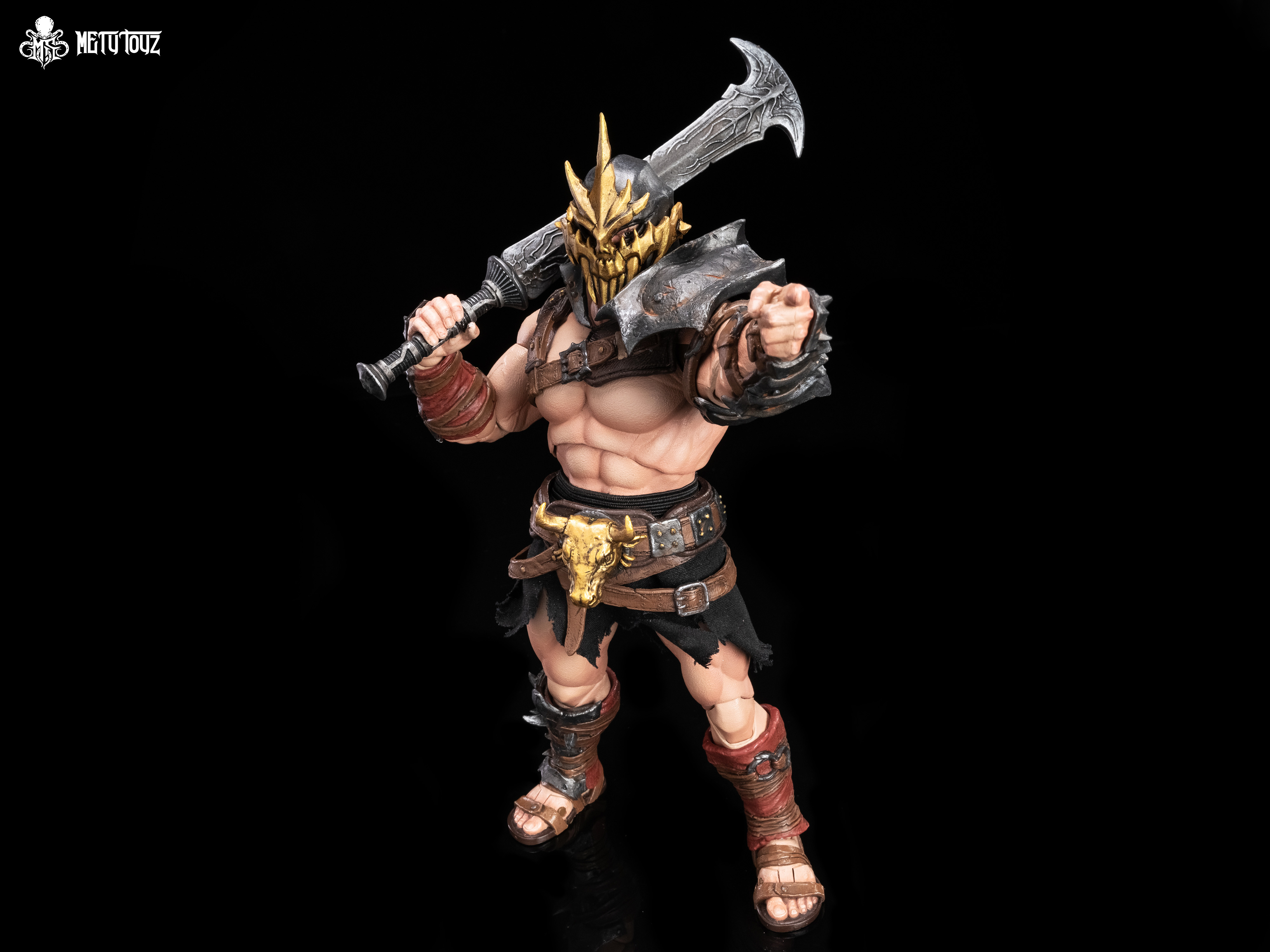 METY TOYZ GLADIATOR SERIES SPARTAN SLAYER BERSERKER 1/10 SCALE ACTION FIGURE