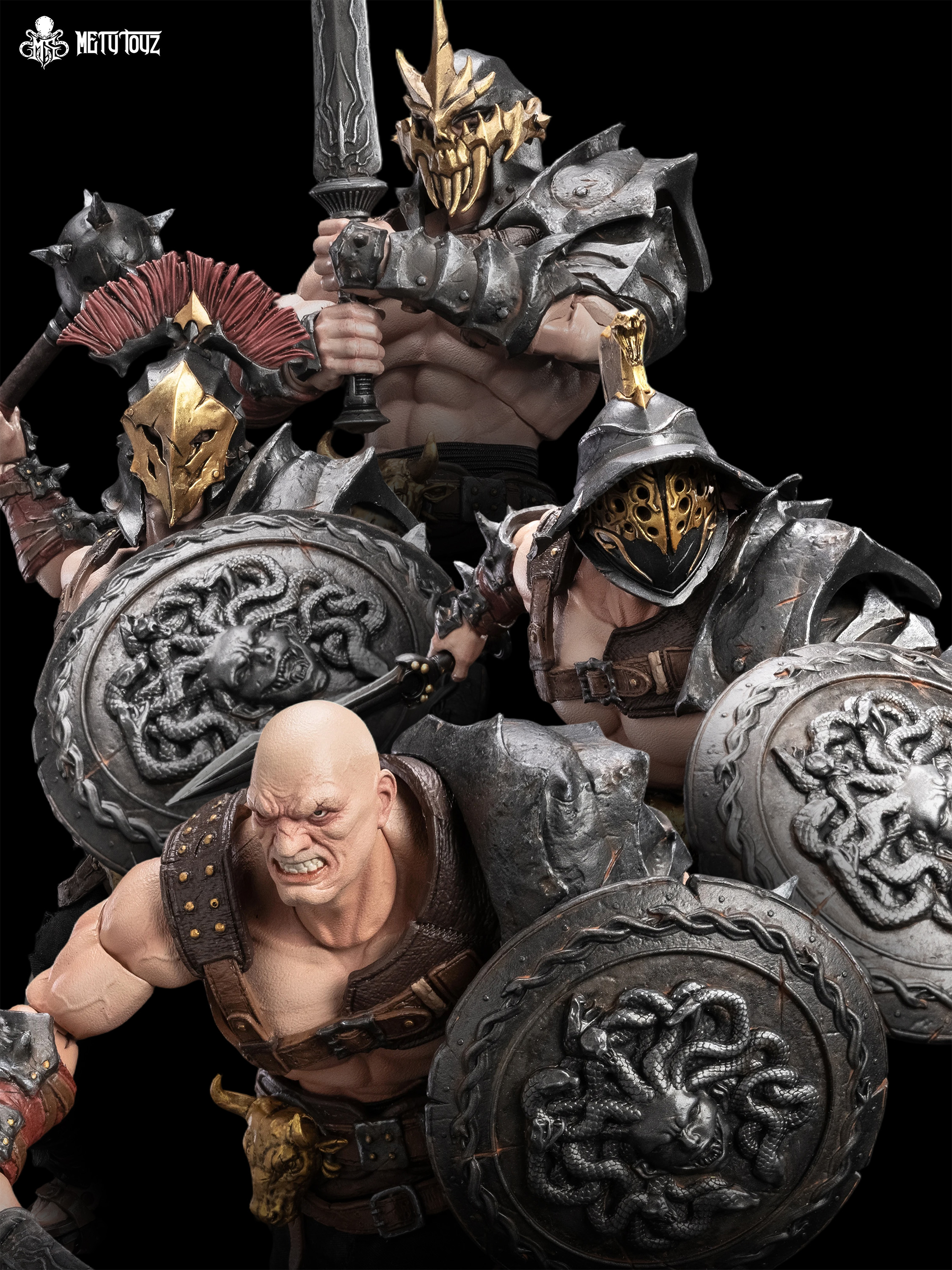 METY TOYZ GLADIATOR SERIES SPARTAN SLAYER BERSERKER 1/10 SCALE ACTION FIGURE