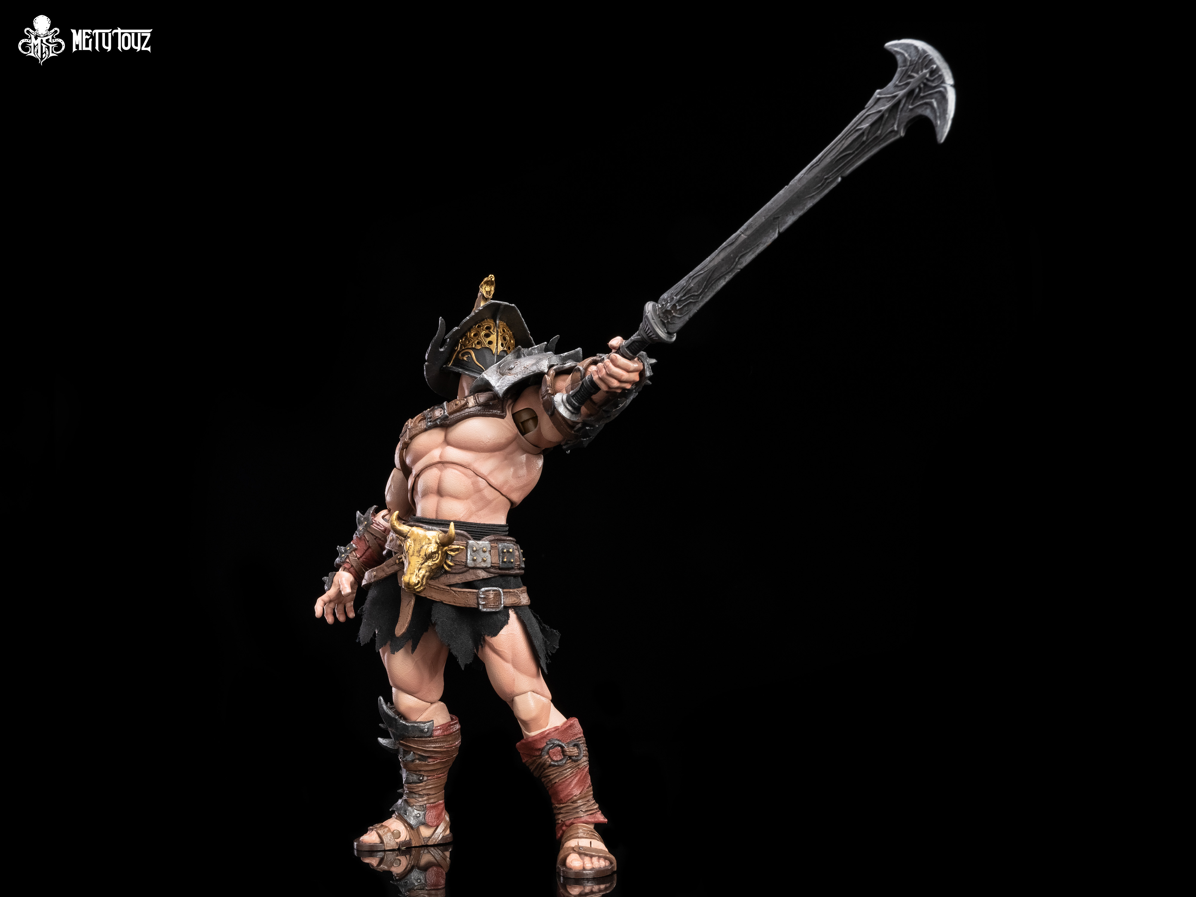 METY TOYZ GLADIATOR SERIES SPARTAN SLAYER BERSERKER 1/10 SCALE ACTION FIGURE