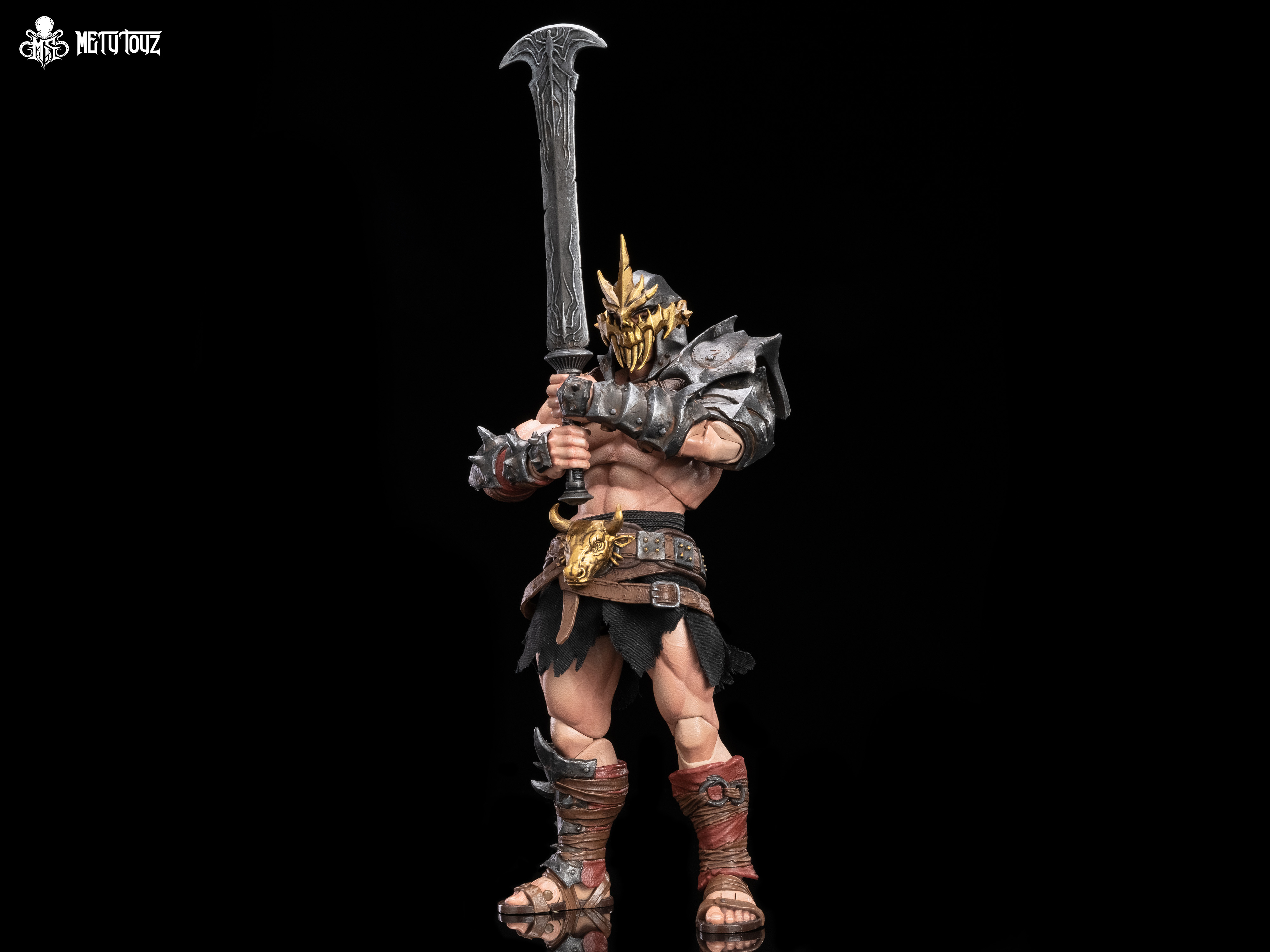 METY TOYZ GLADIATOR SERIES SPARTAN SLAYER BERSERKER 1/10 SCALE ACTION FIGURE