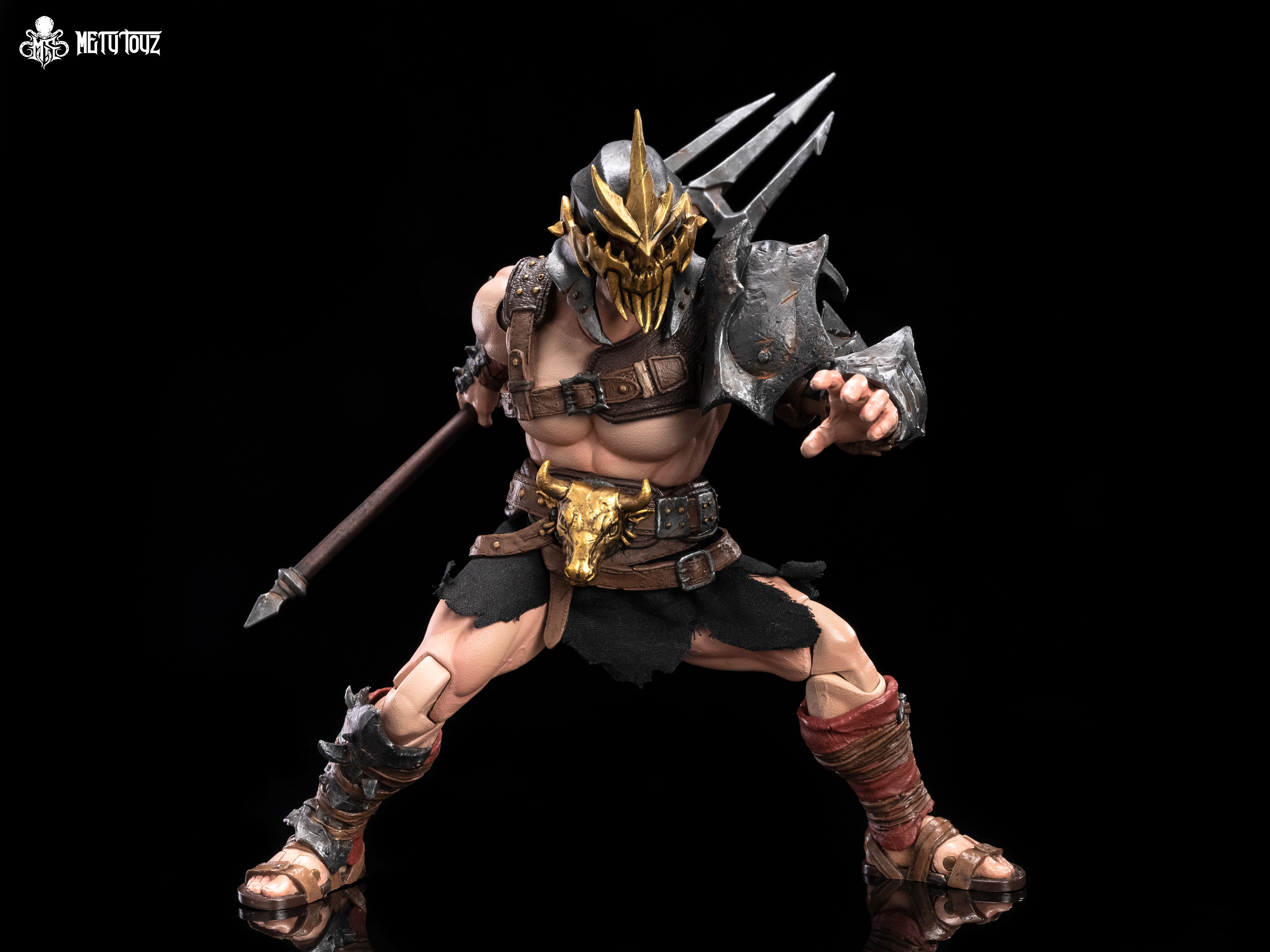 METY TOYZ GLADIATOR SERIES SPARTAN SLAYER BERSERKER 1/10 SCALE ACTION FIGURE
