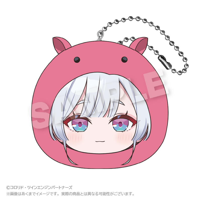 "Cosmic Princess Kaguya!" Marumates Cushion Key Chain Runami Yachiyo